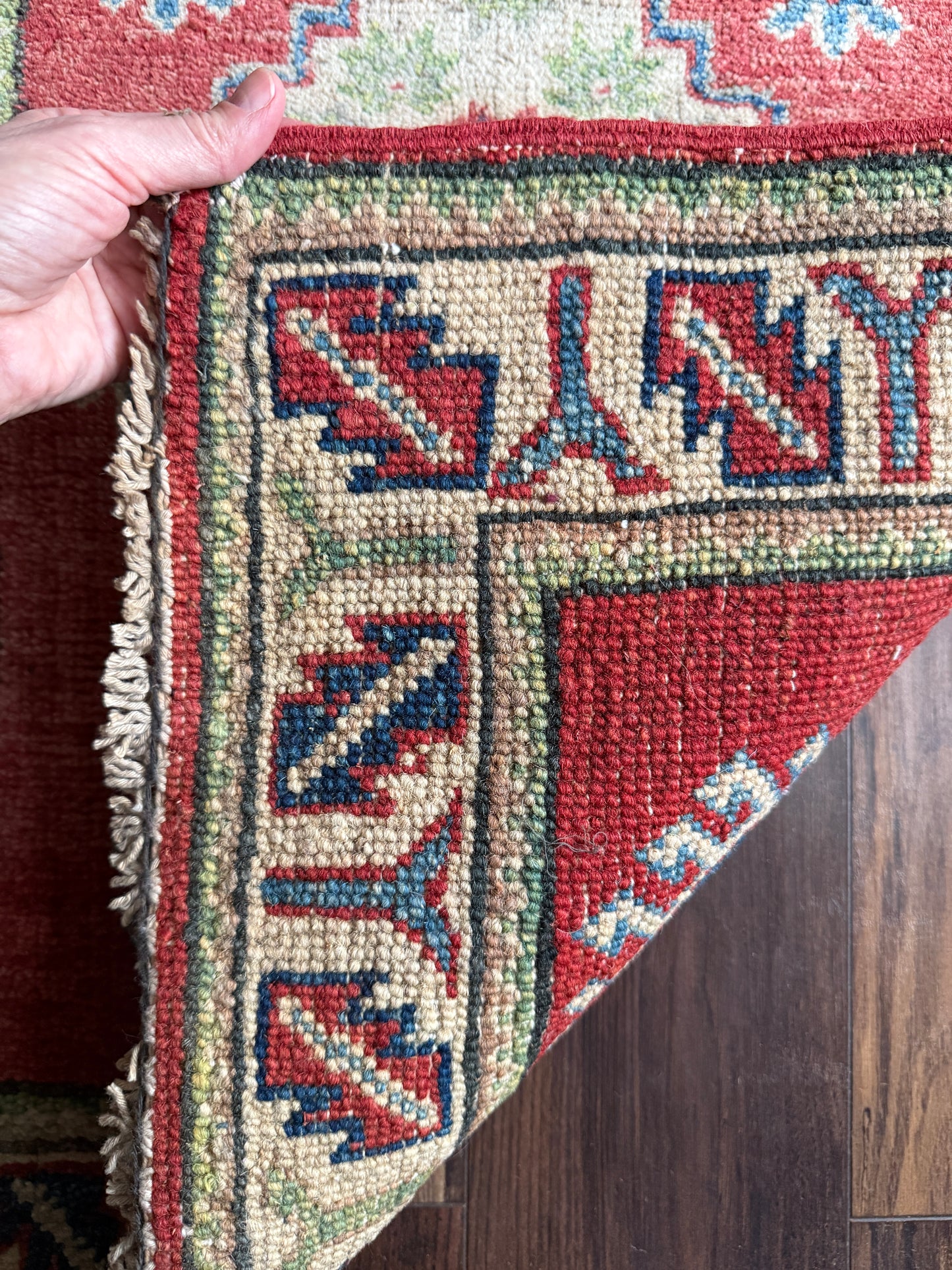 Vintage Afghan Mini Rug 2’x3.2' - No. 719
