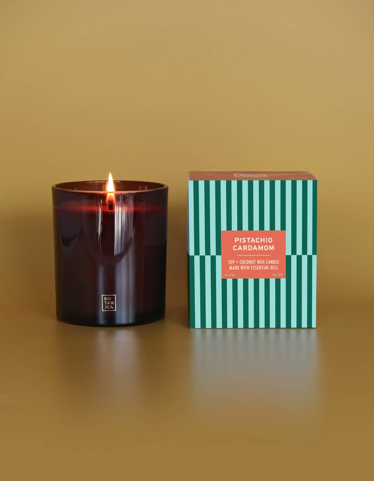 Essentials: Pistachio + Cardamom Candle  | 12 oz.