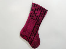 Load image into Gallery viewer, No. S135 - Vintage Turkish Rug Christmas Stocking
