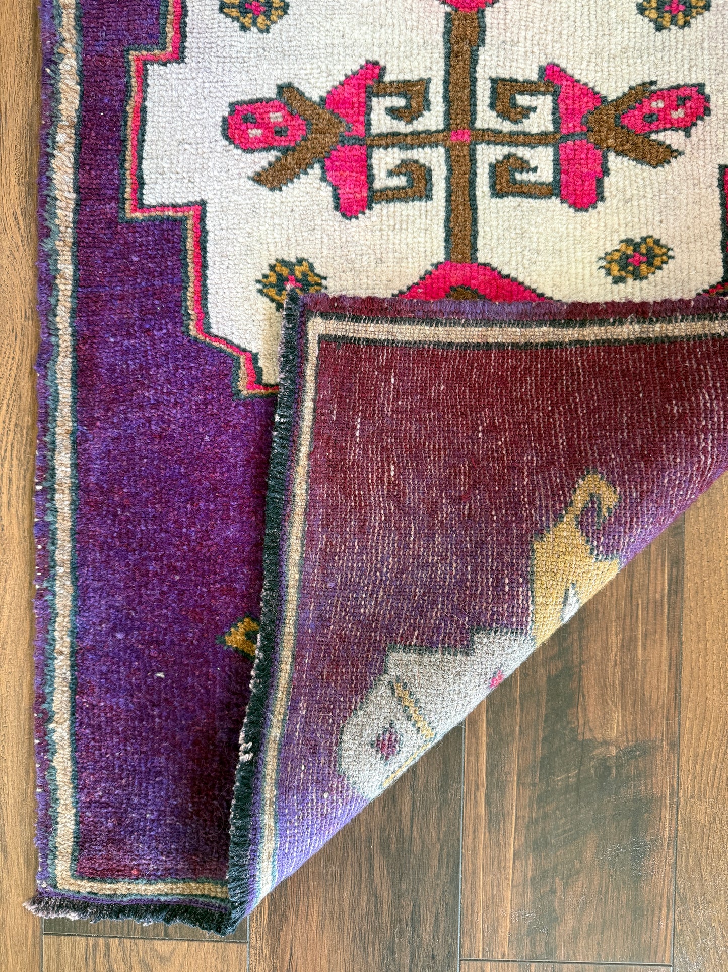 Vintage Turkish Mini Rug 1.8’x3.5' - No. 730