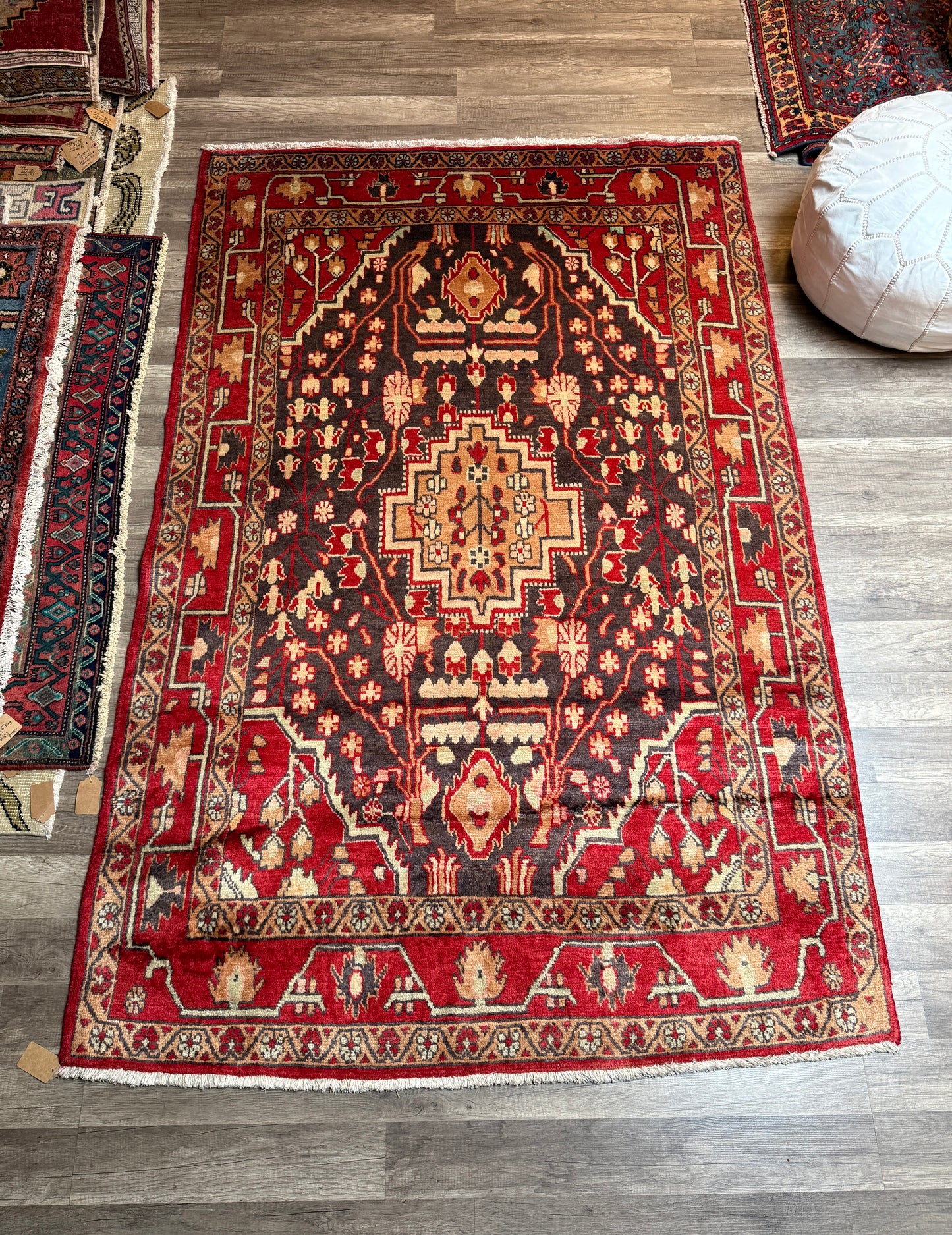 Vintage Persian Style Rug No. A1208 - 4.3’x6.7’