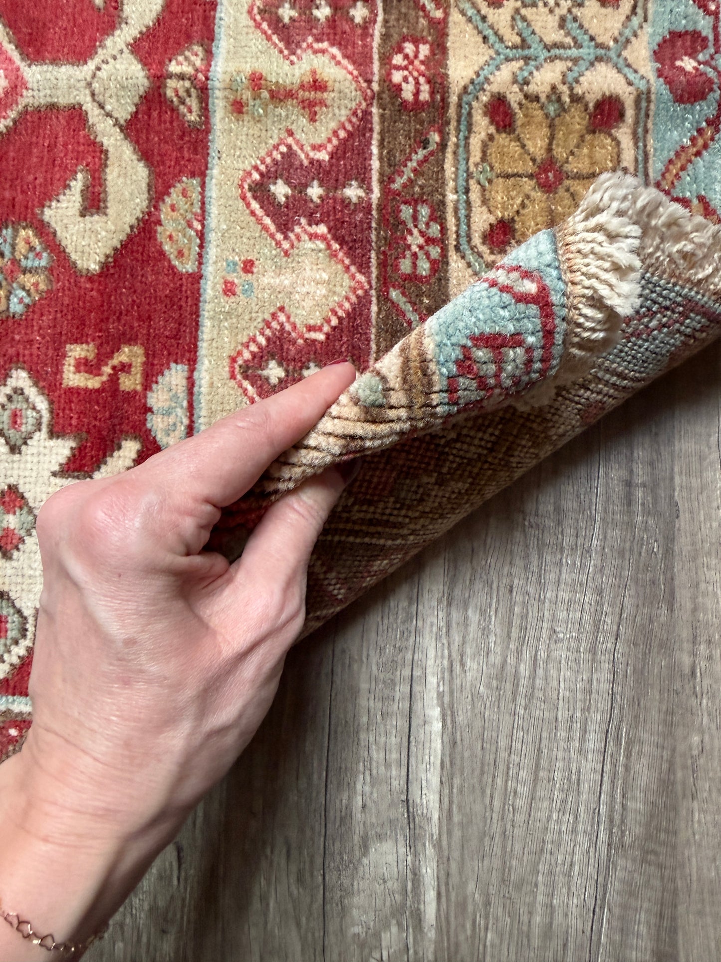 Vintage Turkish Rug No. R1216 - 2.4’x6.1’