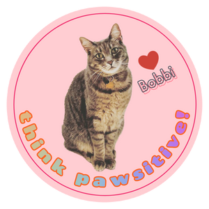 Bobbi's Pawsitive Affirmation Sticker - Think Pawsitive