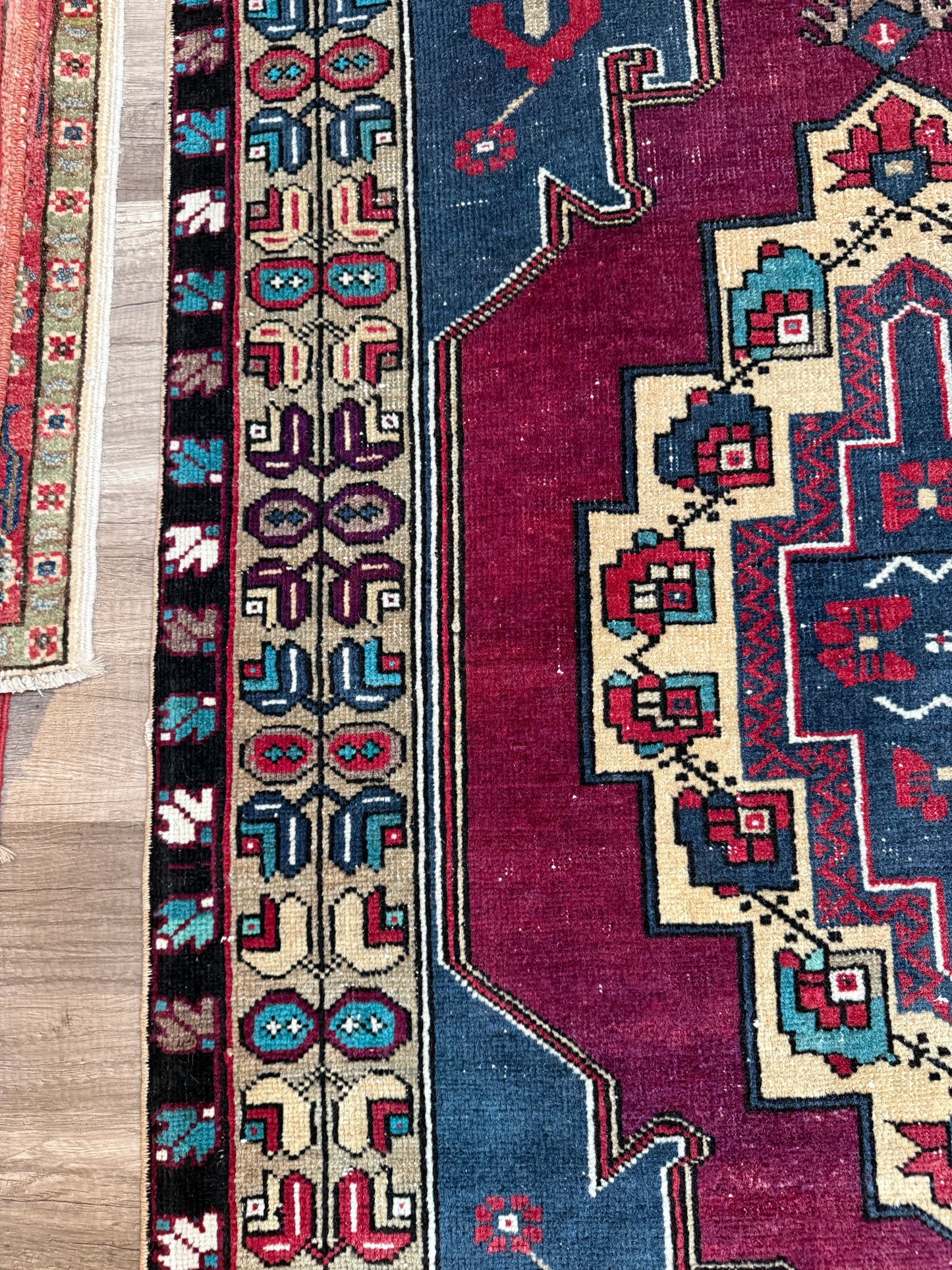 Vintage Turkish Rug No. A1213 - 3.3’x6.2’
