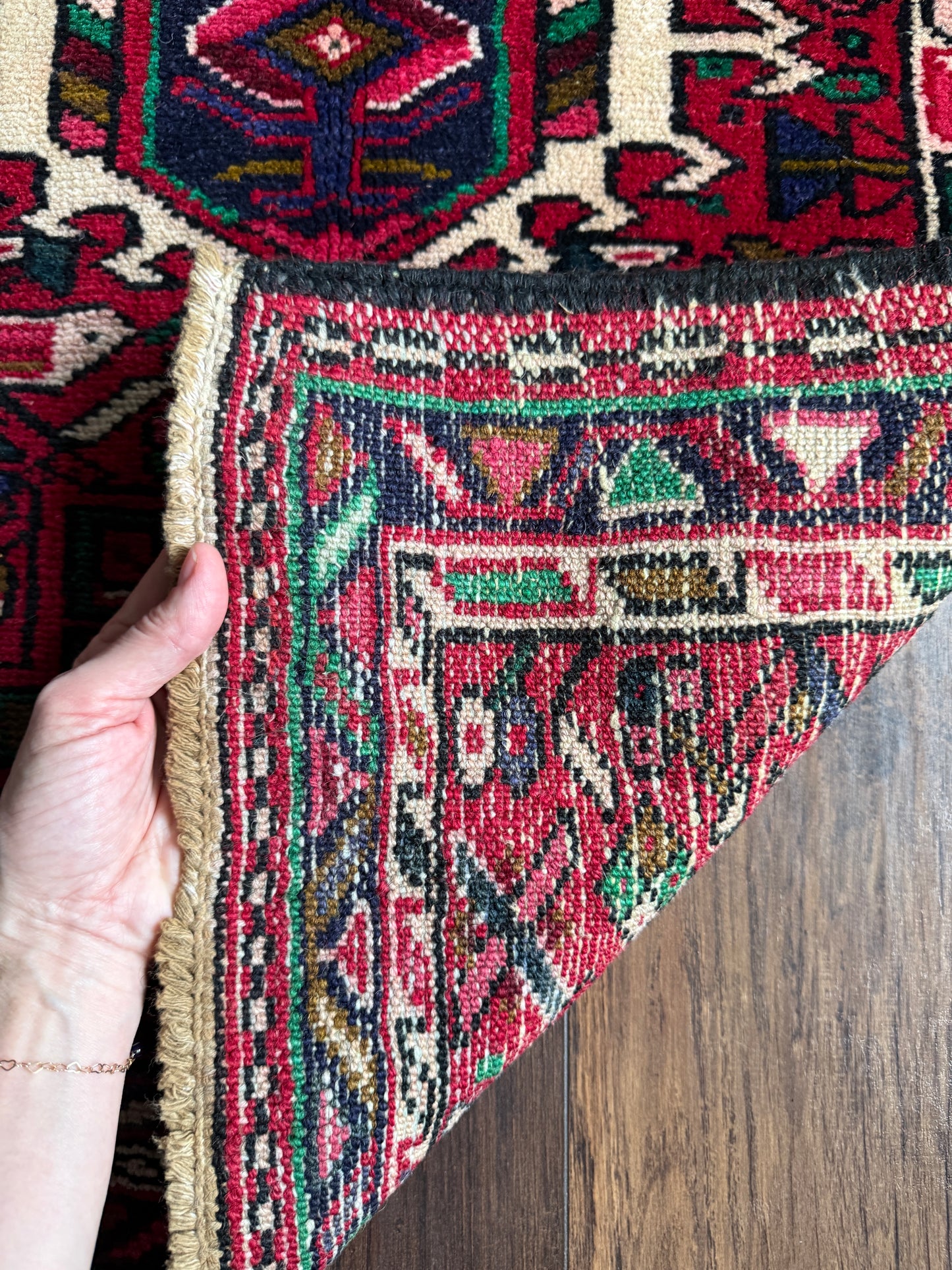 Vintage Persian Karajeh Mini Rug 2.1’x2.9' - No. 712