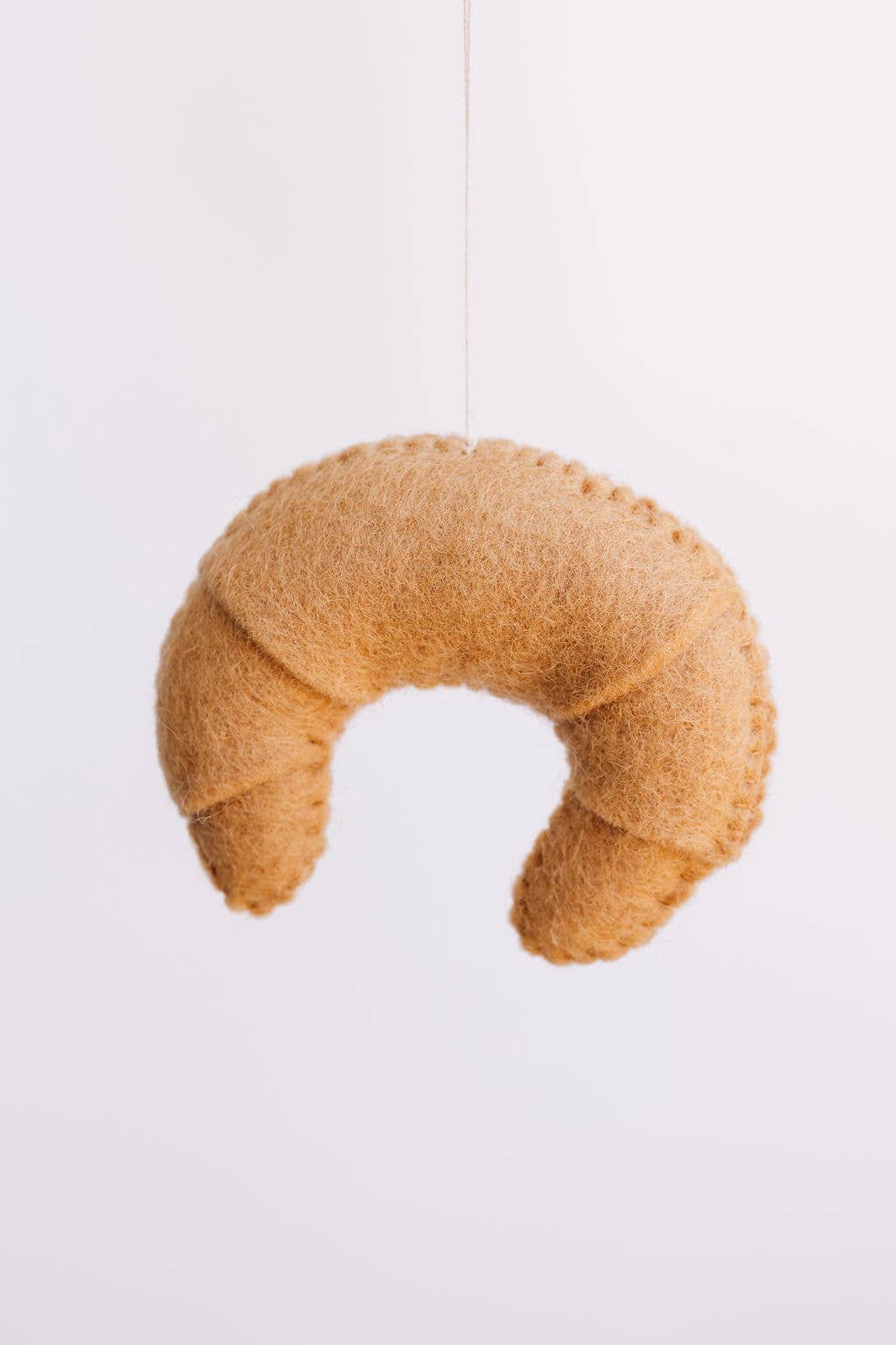 Croissant  Felt Ornament