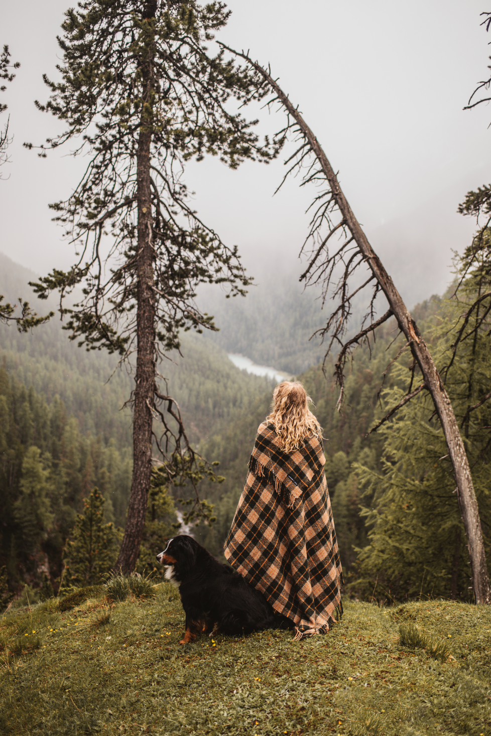 Plaid Hunter Throw Blanket