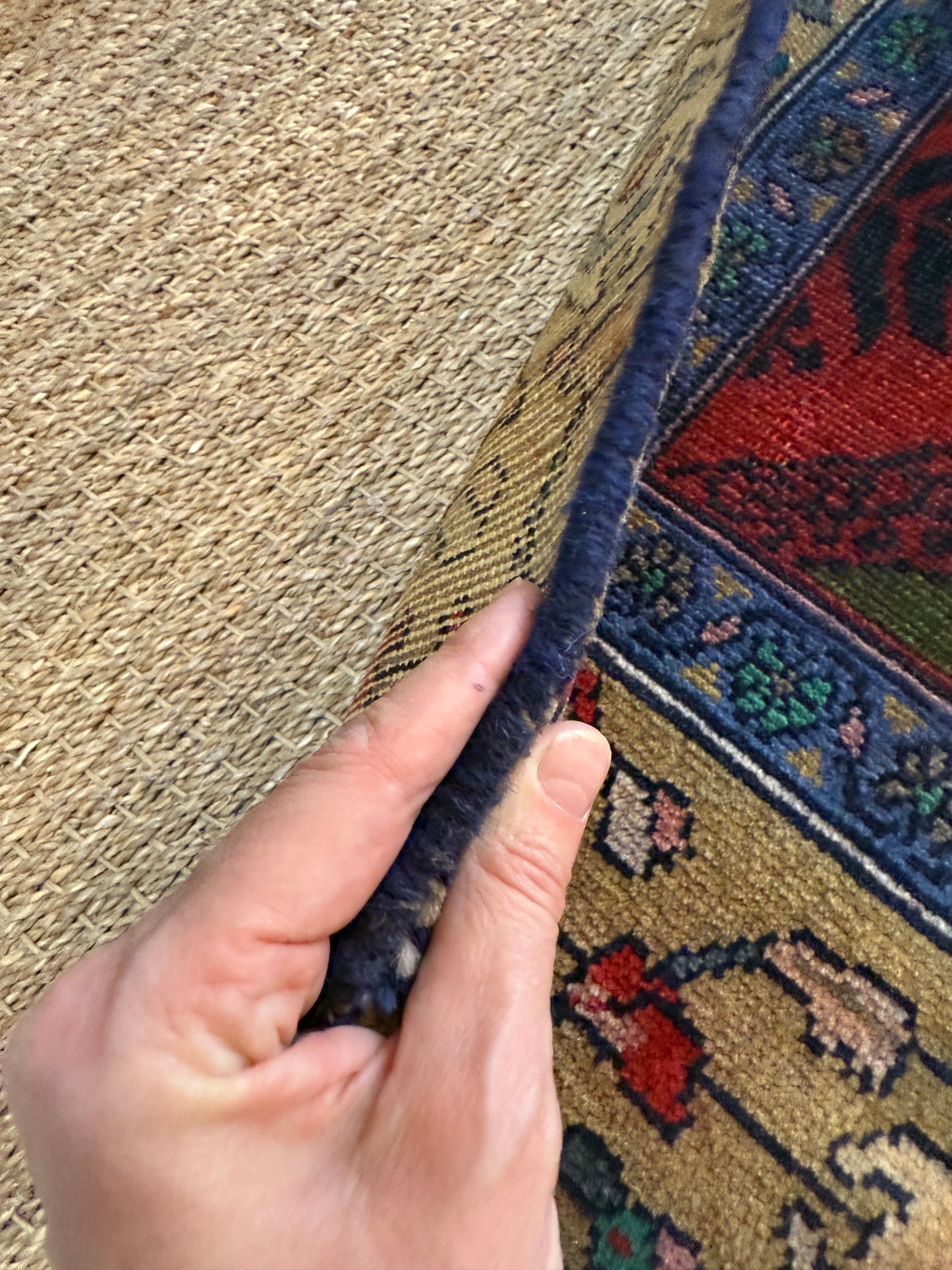 Vintage Persian Shiraz Runner Rug No. R1195 - 2.8' x 10'