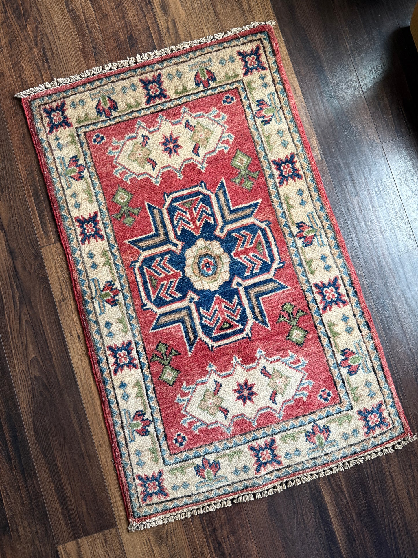 Vintage Afghan Mini Rug 2.1’x3.4' - No. 718