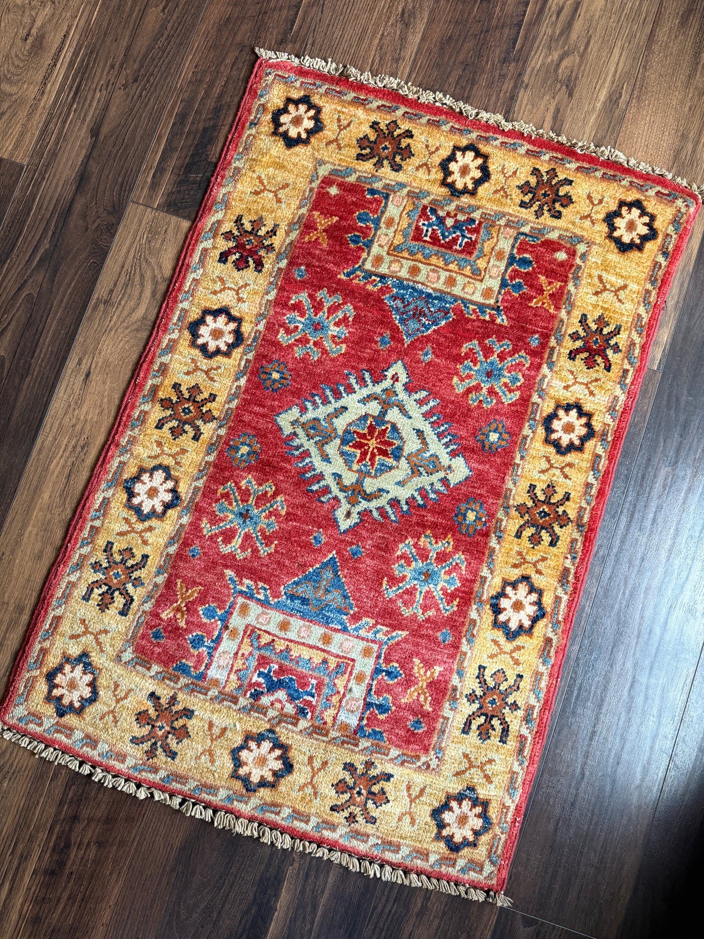 Vintage Afghan Mini Rug 2’x3' - No. 713