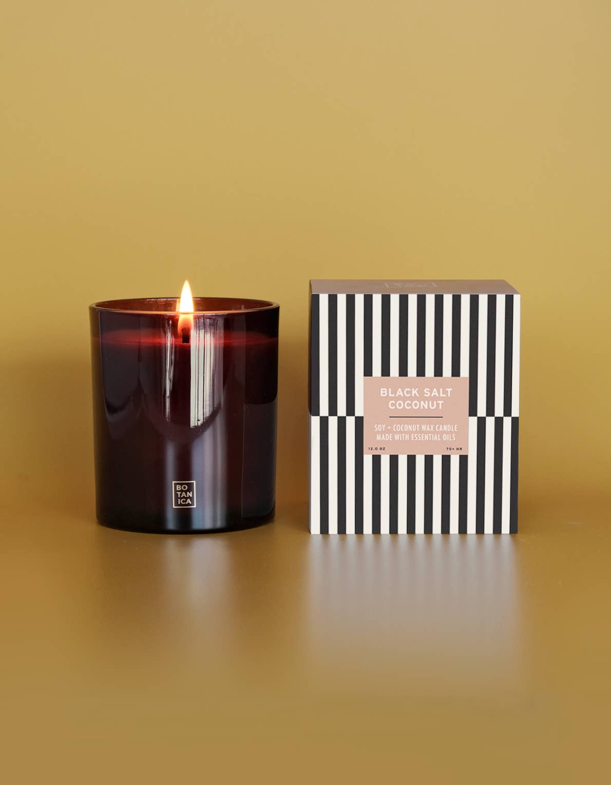 Essentials: Black Salt + Coconut Candle  | 12 oz.