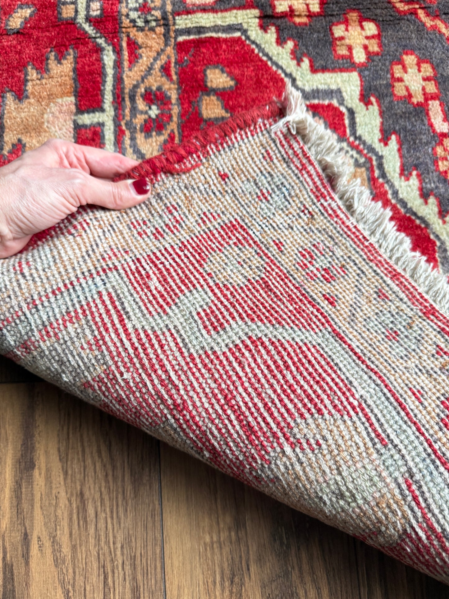 Vintage Persian Style Rug No. A1208 - 4.3’x6.7’