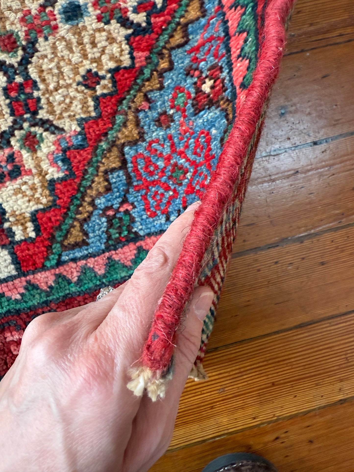 Reserved for Ellen - Vintage Persian Serab Runner Rug No. R1200 - 2.4' x 6.2'