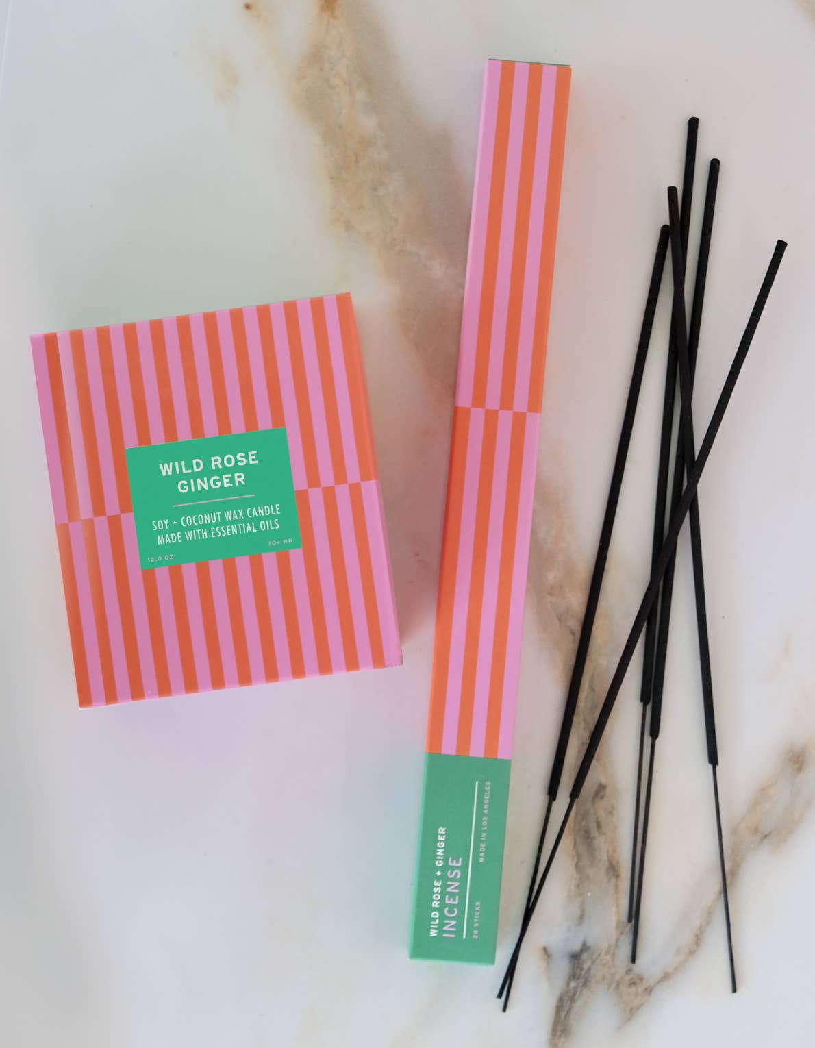 Essentials: Wild Rose + Ginger Candle  | 12 oz.