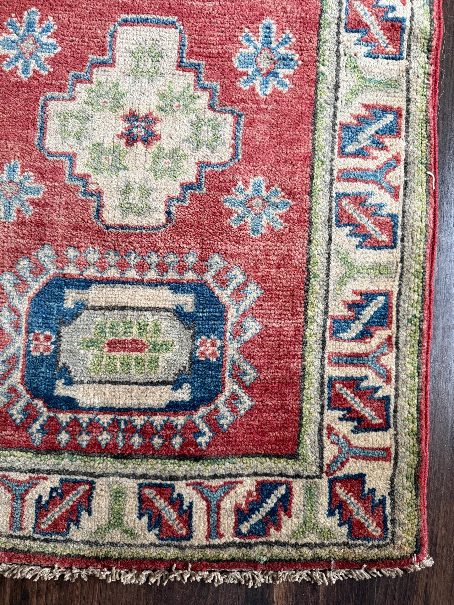 Vintage Afghan Mini Rug 2’x3.2' - No. 719