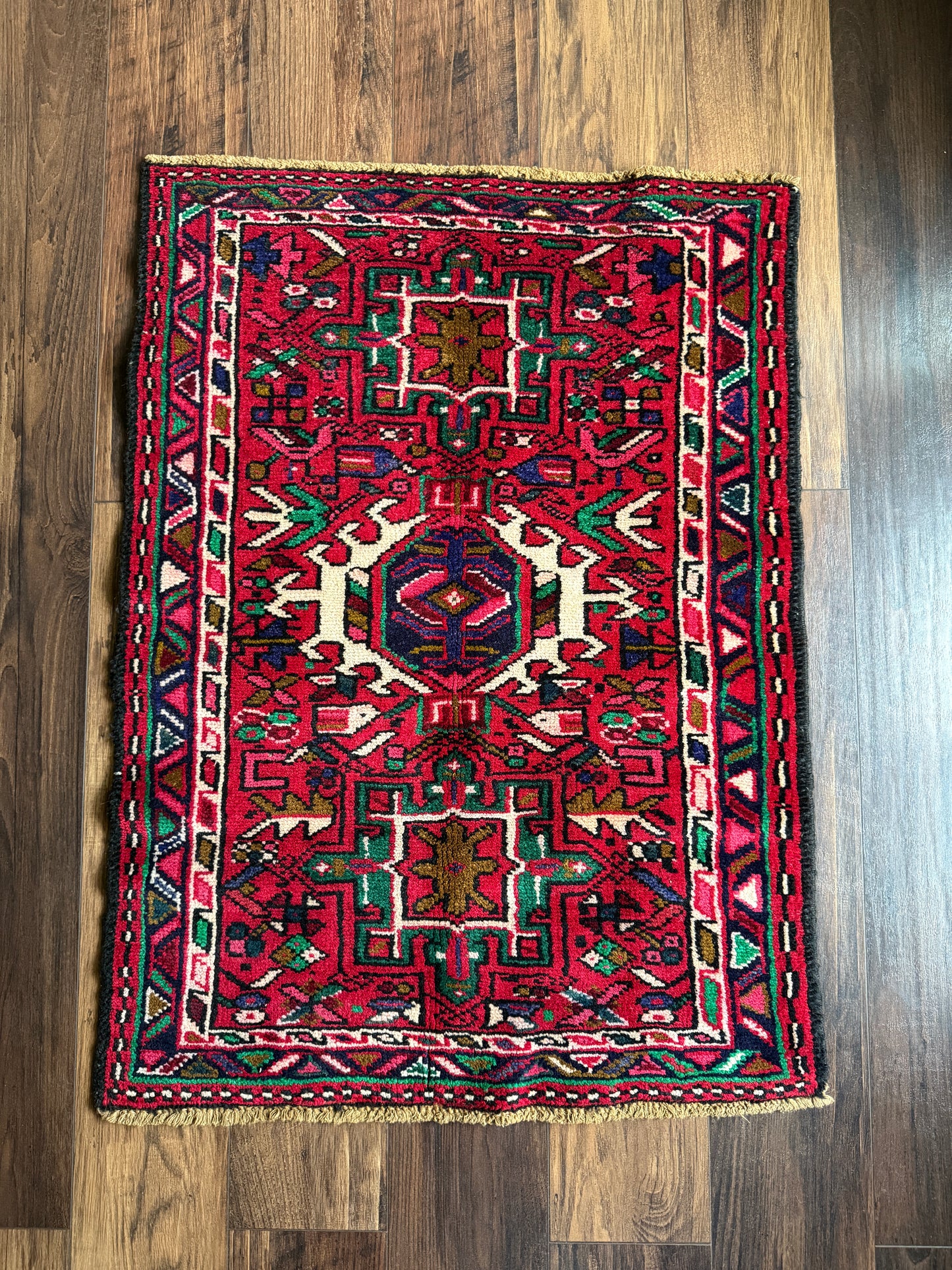 Vintage Persian Karajeh Mini Rug 2.1’x2.9' - No. 712
