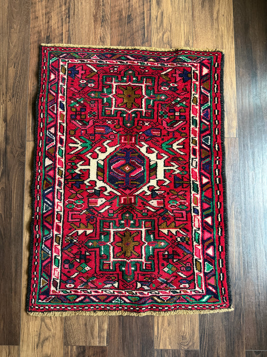 Vintage Persian Karajeh Mini Rug 2.1’x2.9' - No. 712