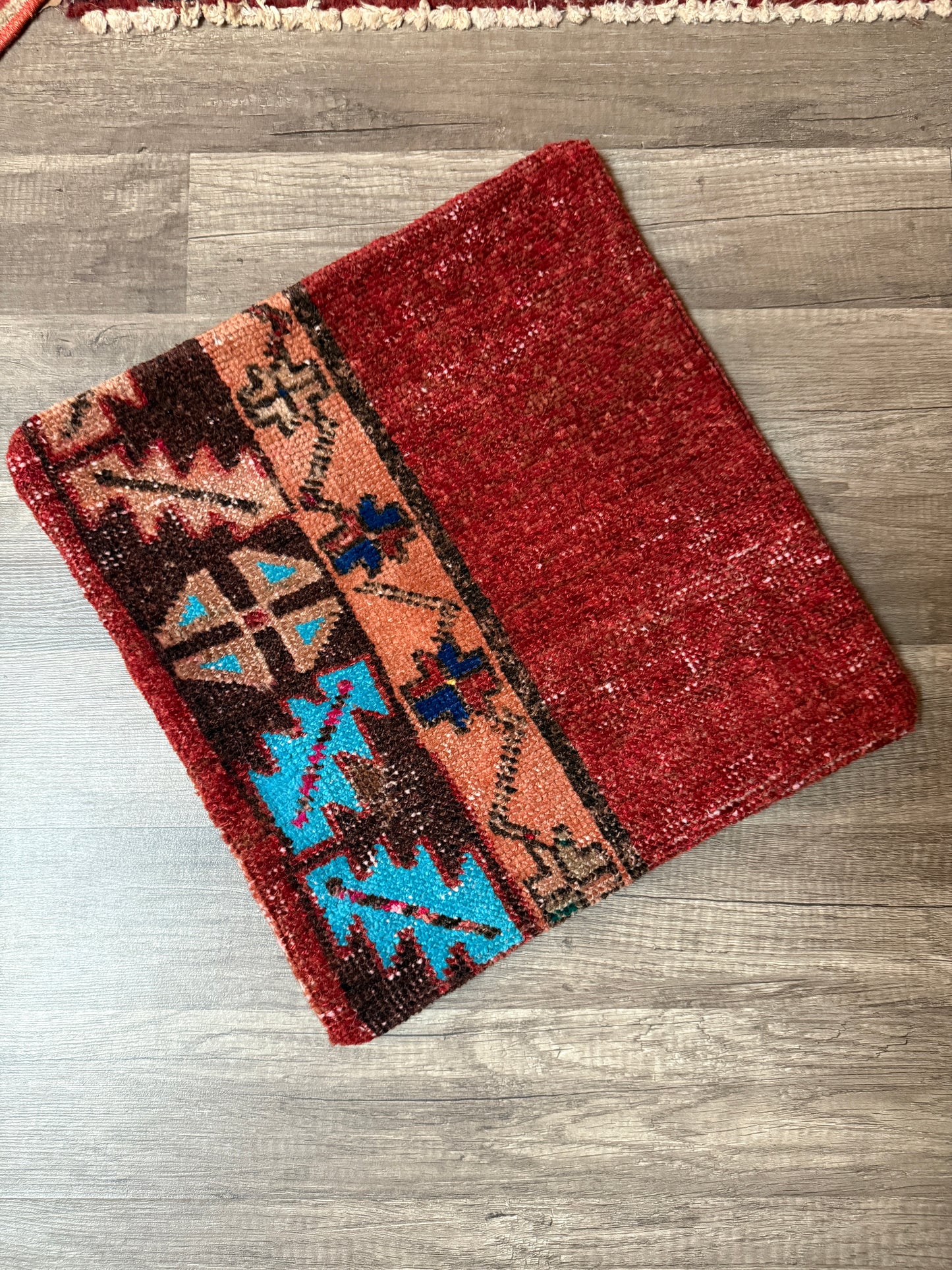 No. P407 - 16" X 16" Turkish Rug Pillow Cover