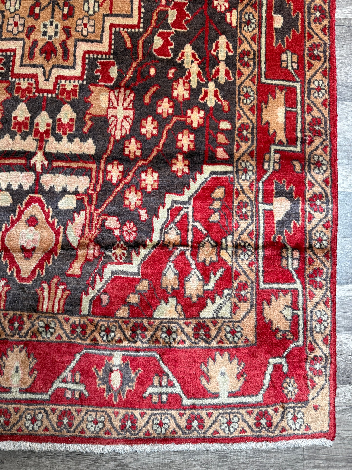 Vintage Persian Style Rug No. A1208 - 4.3’x6.7’
