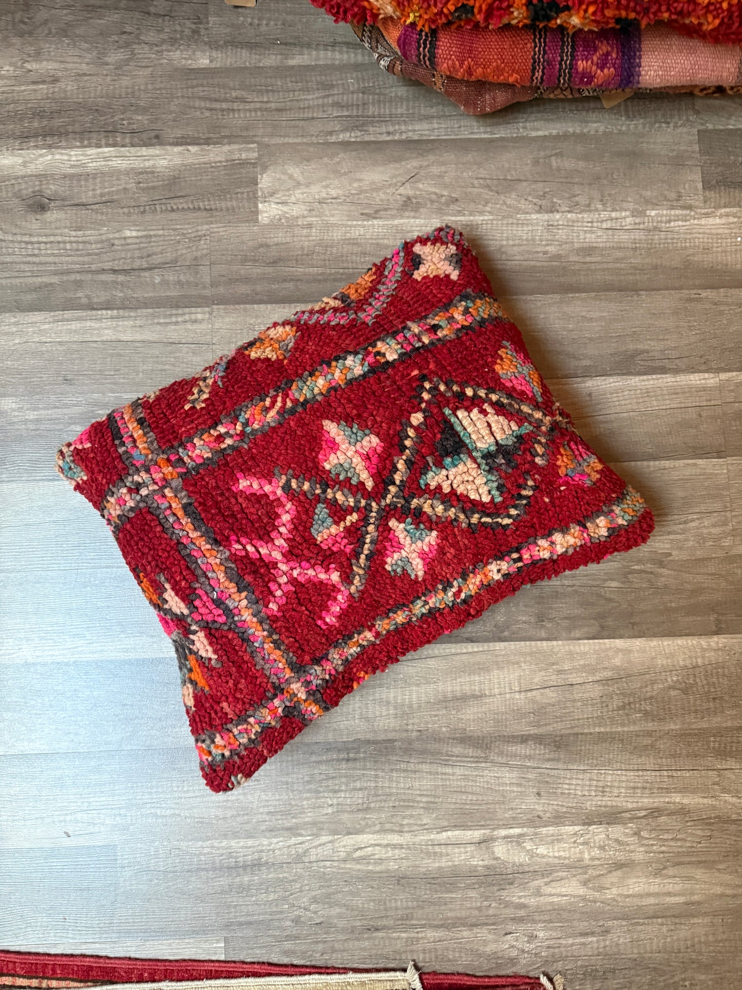 No. P420 - 16" X 20" Moroccan Rug Pillow Cover