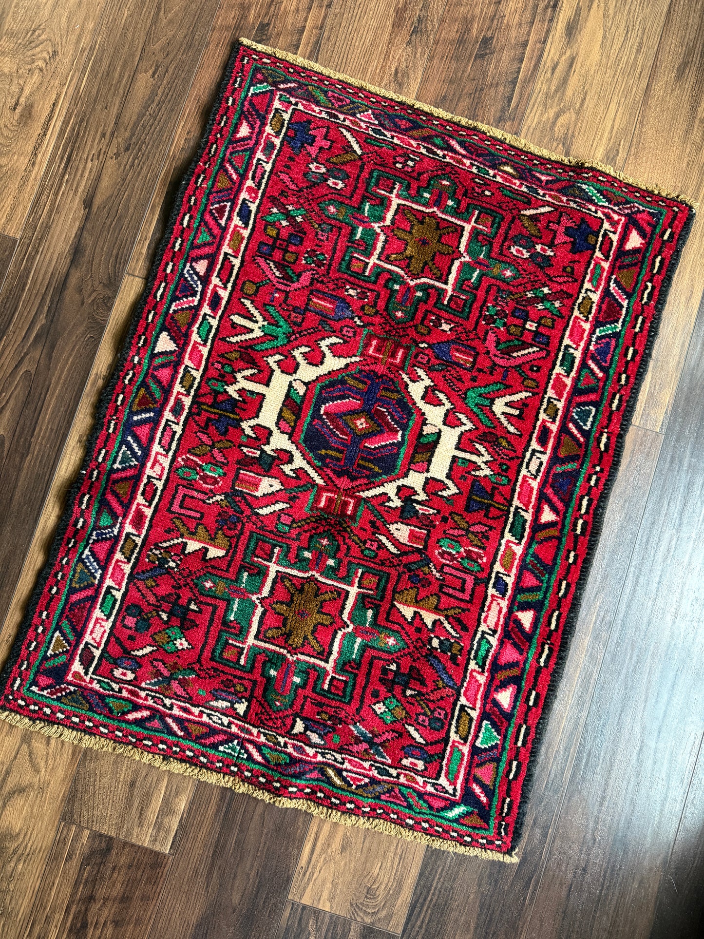Vintage Persian Karajeh Mini Rug 2.1’x2.9' - No. 712