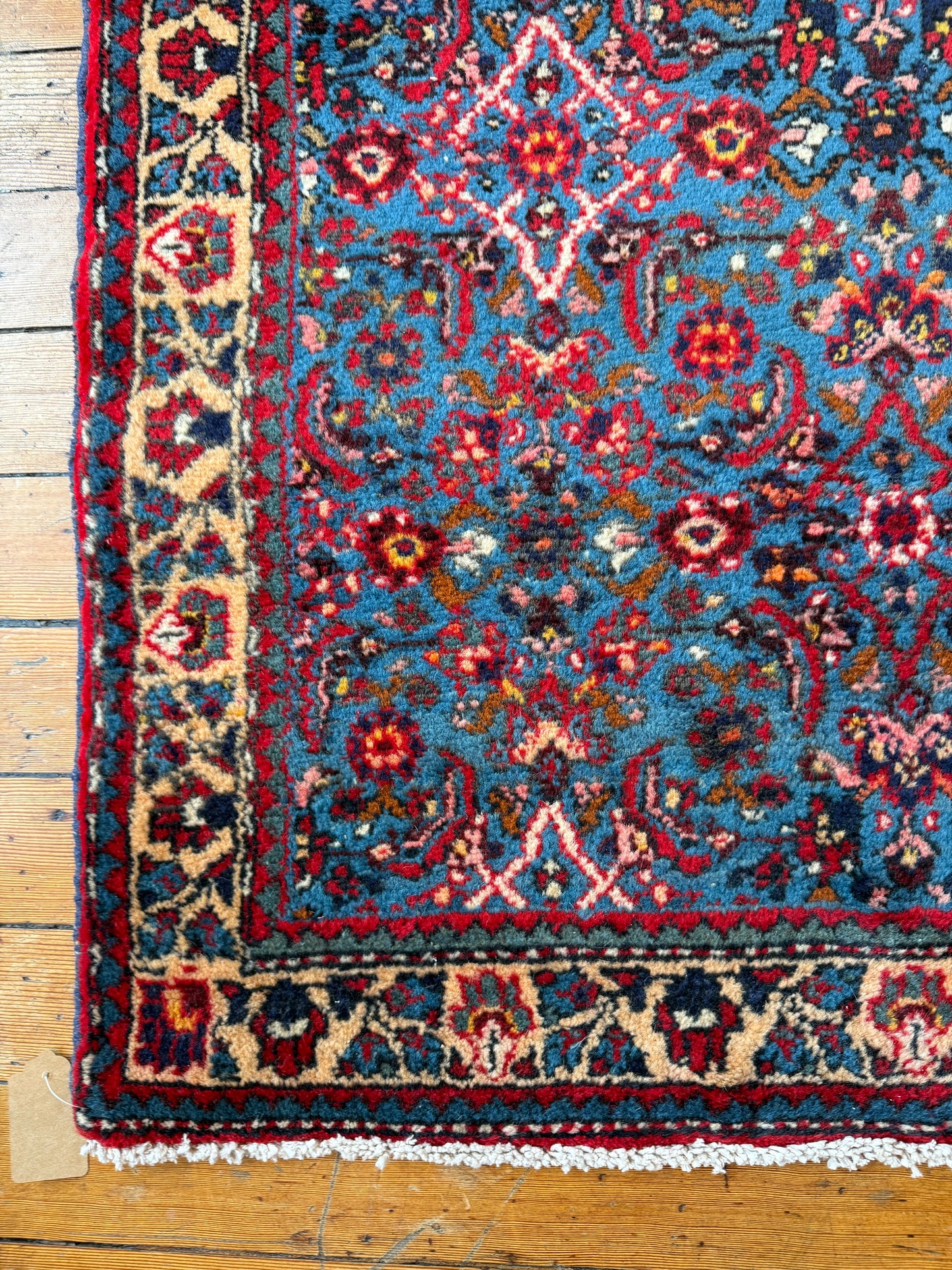Vintage Persian Hamdan Area Rug No. A1197 - 2.9'x4.3'