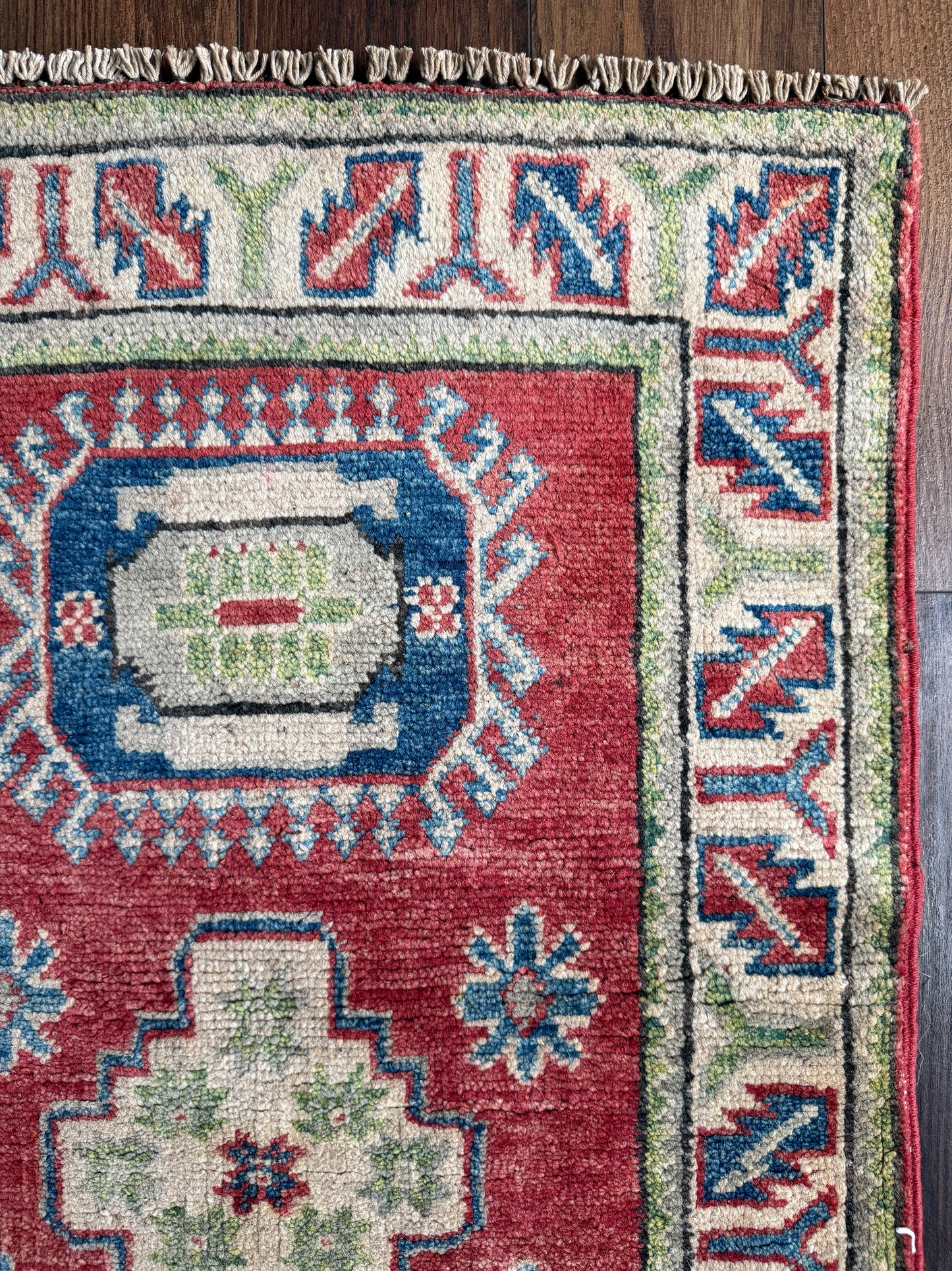 Vintage Afghan Mini Rug 2’x3.2' - No. 719