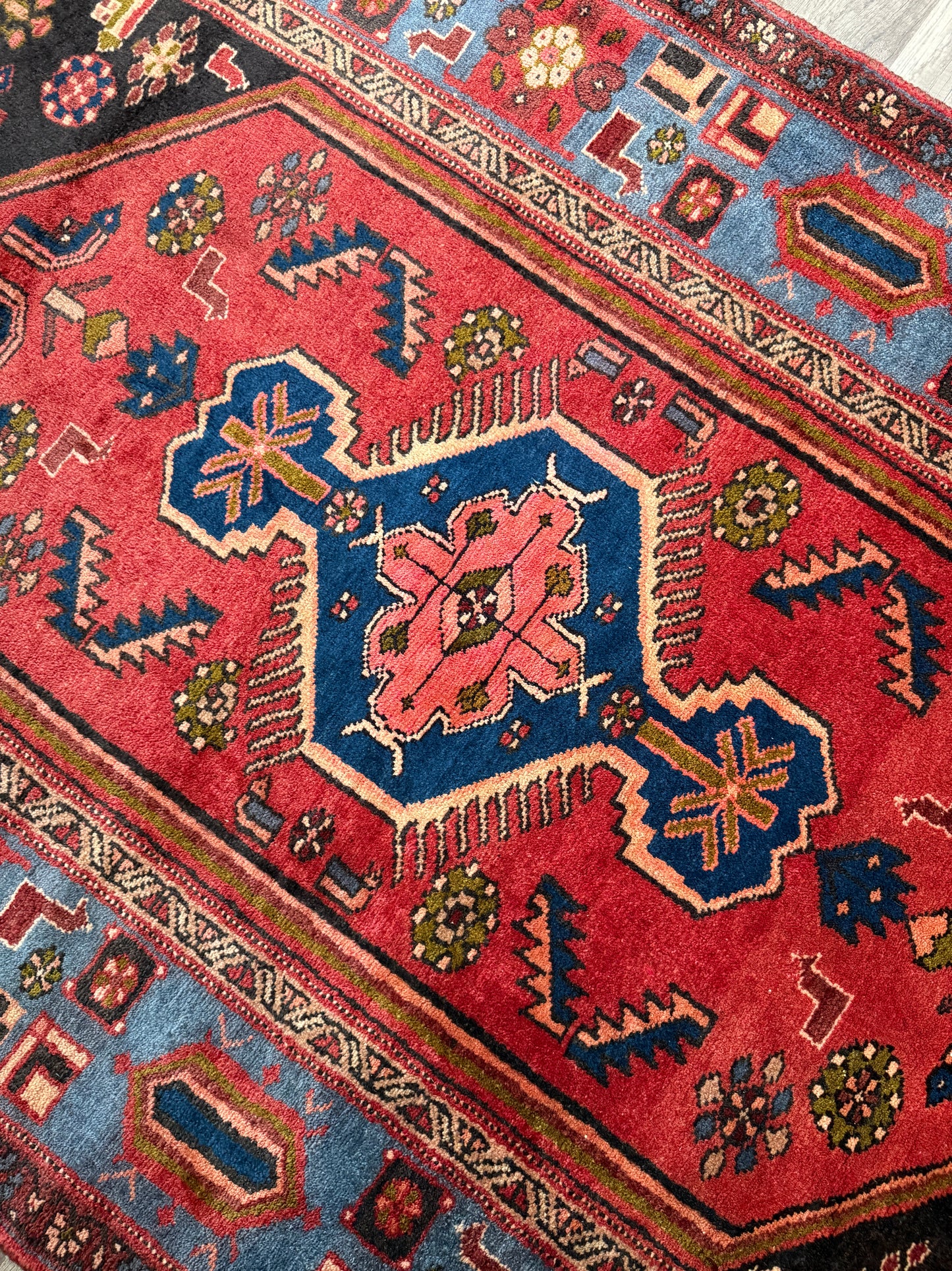 Vintage Persian Style Rug No. A1207 - 4.2’x7.0'