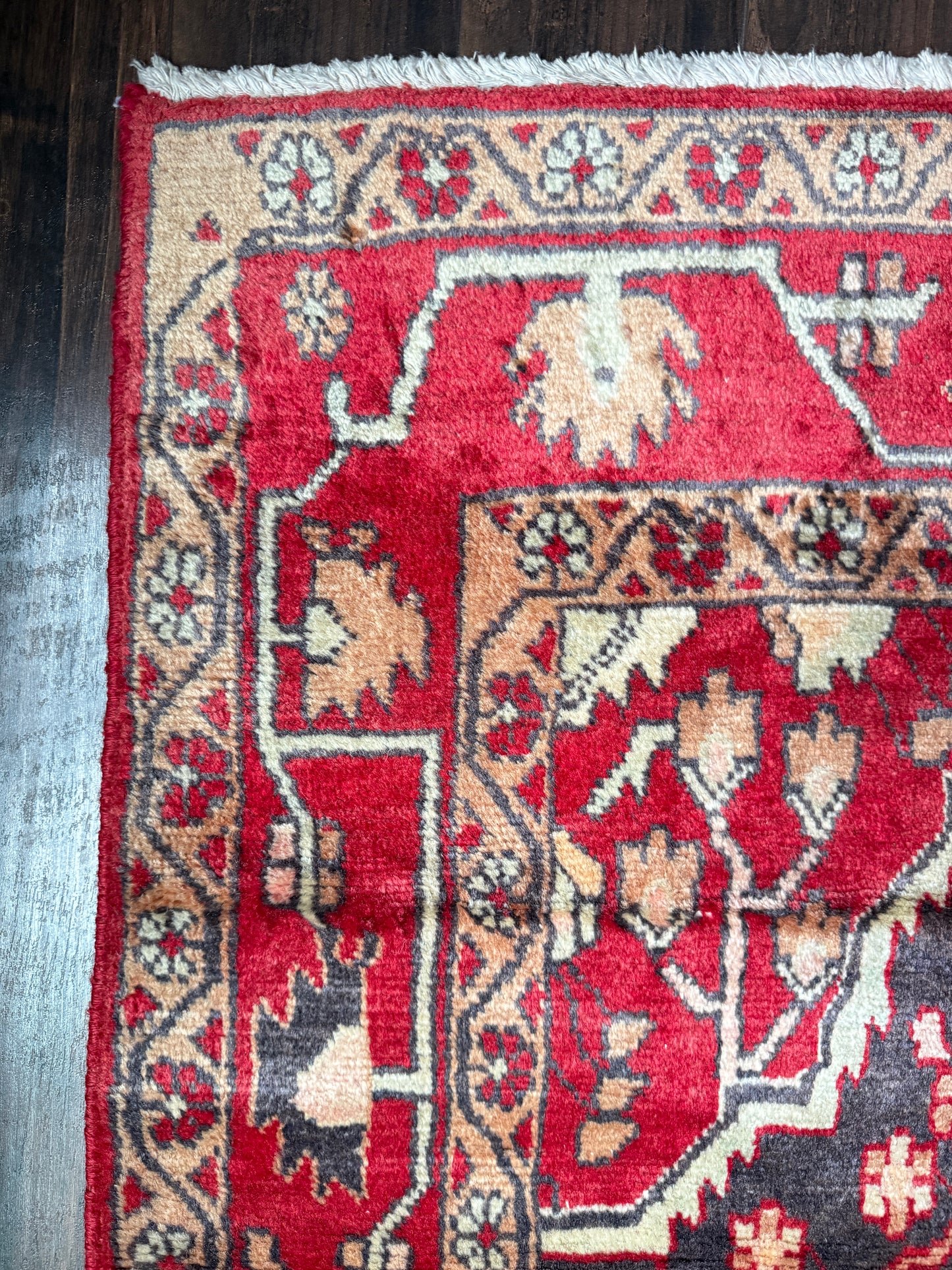 Vintage Persian Style Rug No. A1208 - 4.3’x6.7’