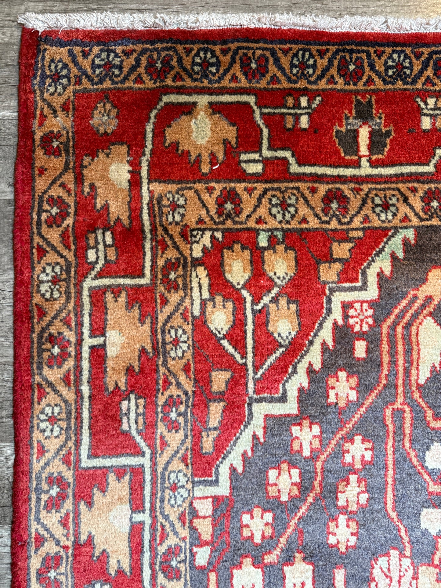 Vintage Persian Style Rug No. A1208 - 4.3’x6.7’