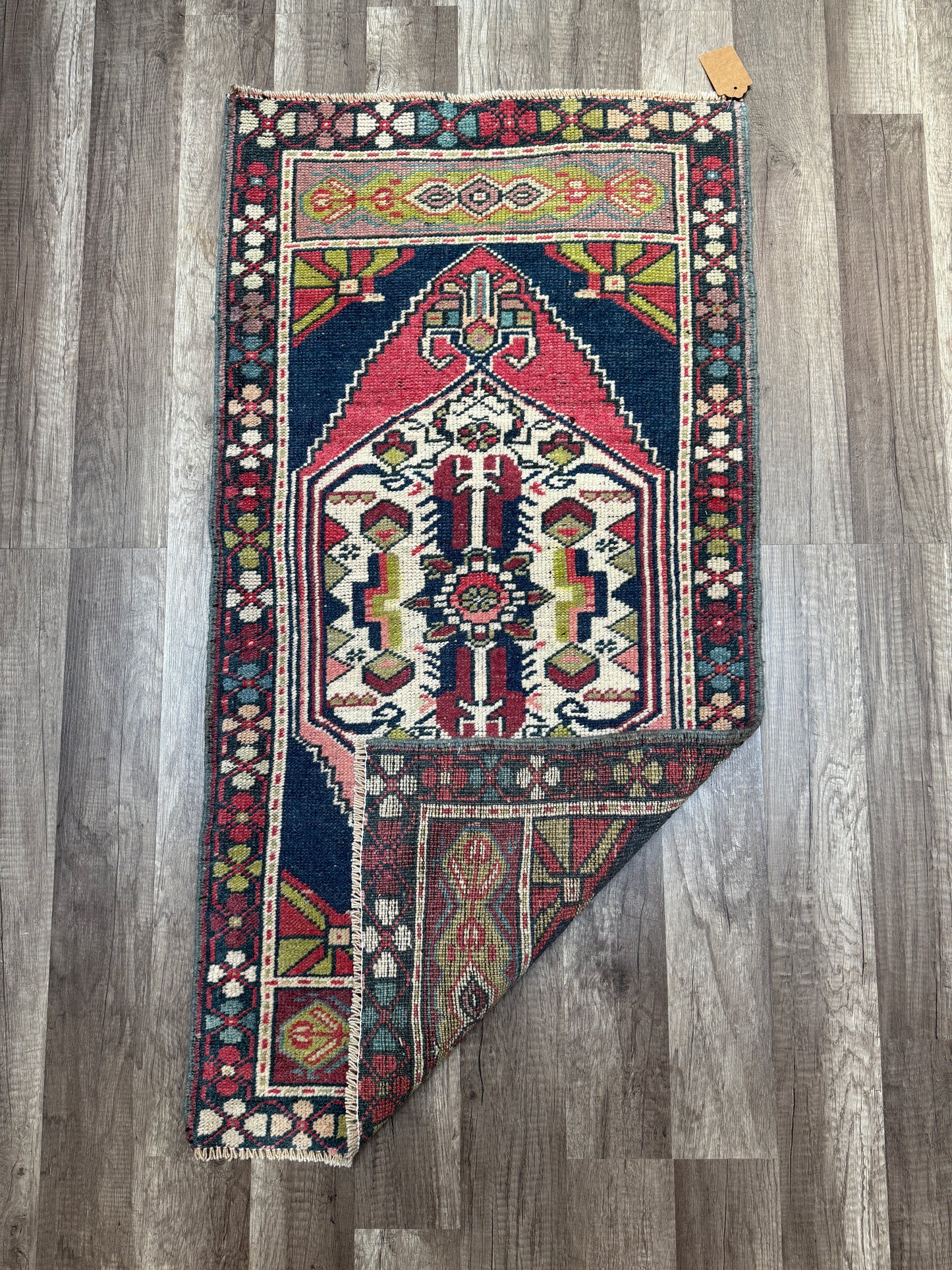 Vintage Turkish Mini Rug 1.9’x3.6' - No. 686