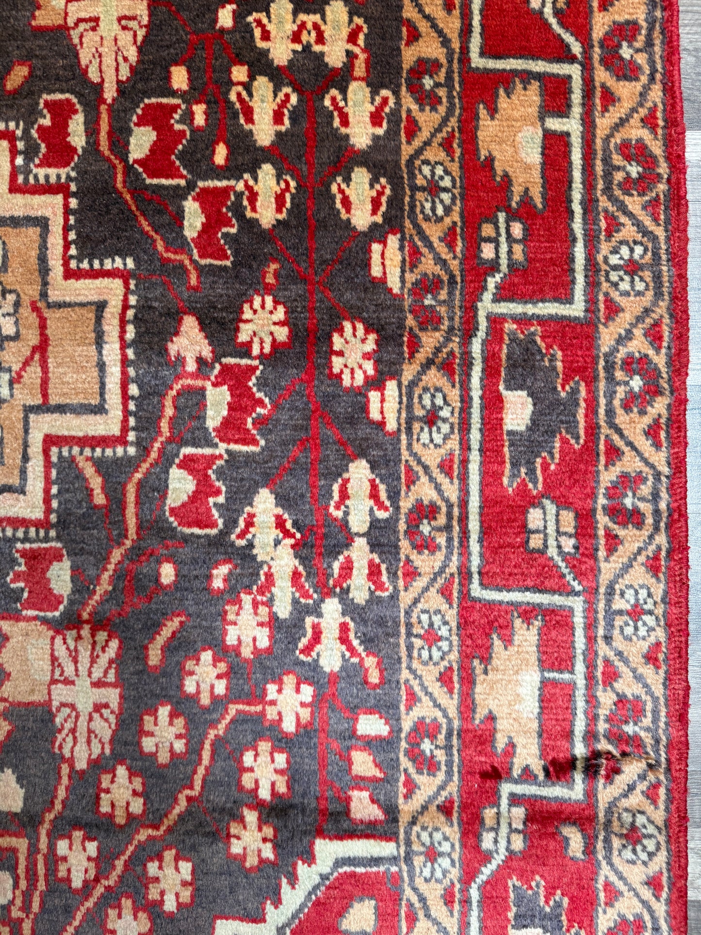 Vintage Persian Style Rug No. A1208 - 4.3’x6.7’