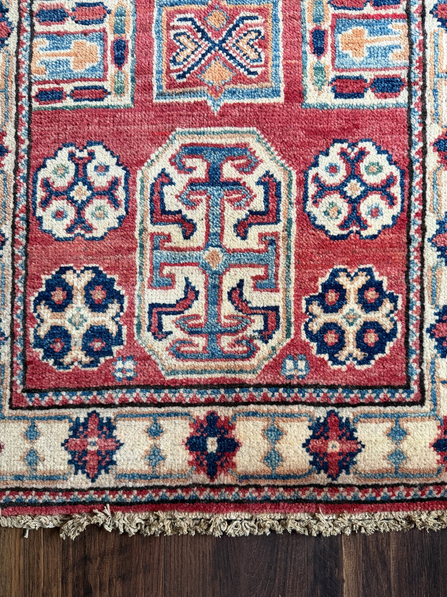Vintage Afghan Mini Rug 2’x3.1' - No. 722