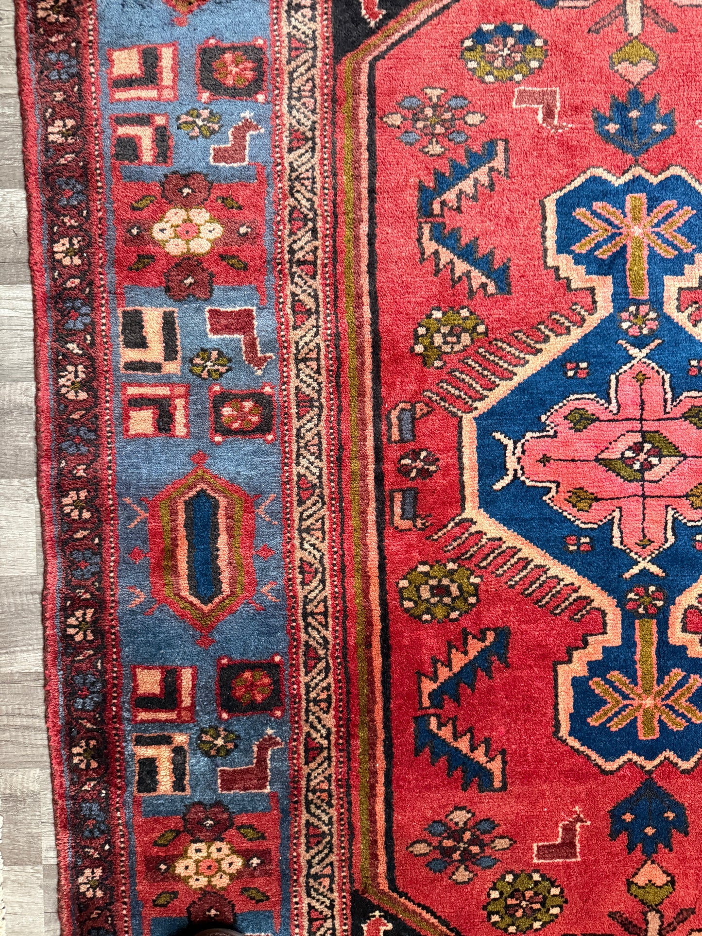 Vintage Persian Style Rug No. A1207 - 4.2’x7.0'