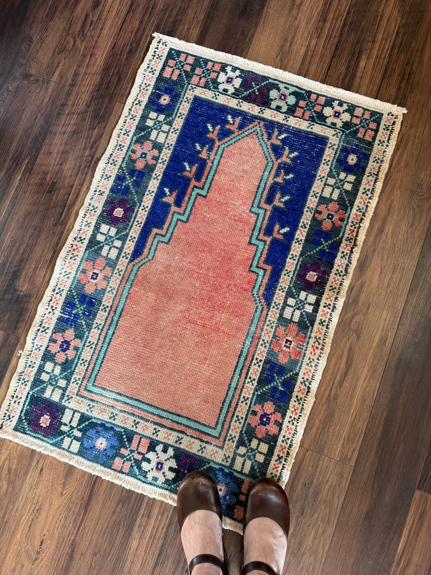 Vintage Turkish Prayer Rug 2.3’x3.5' - No. 729