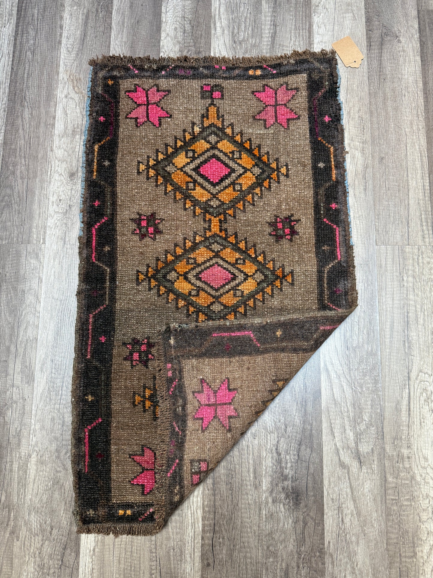 Vintage Turkish Mini Rug 1.7’x2.9' - No. 693