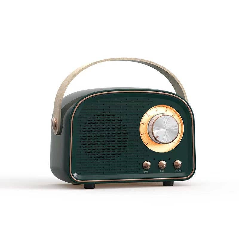 Retro Bluetooth Speaker: Mint