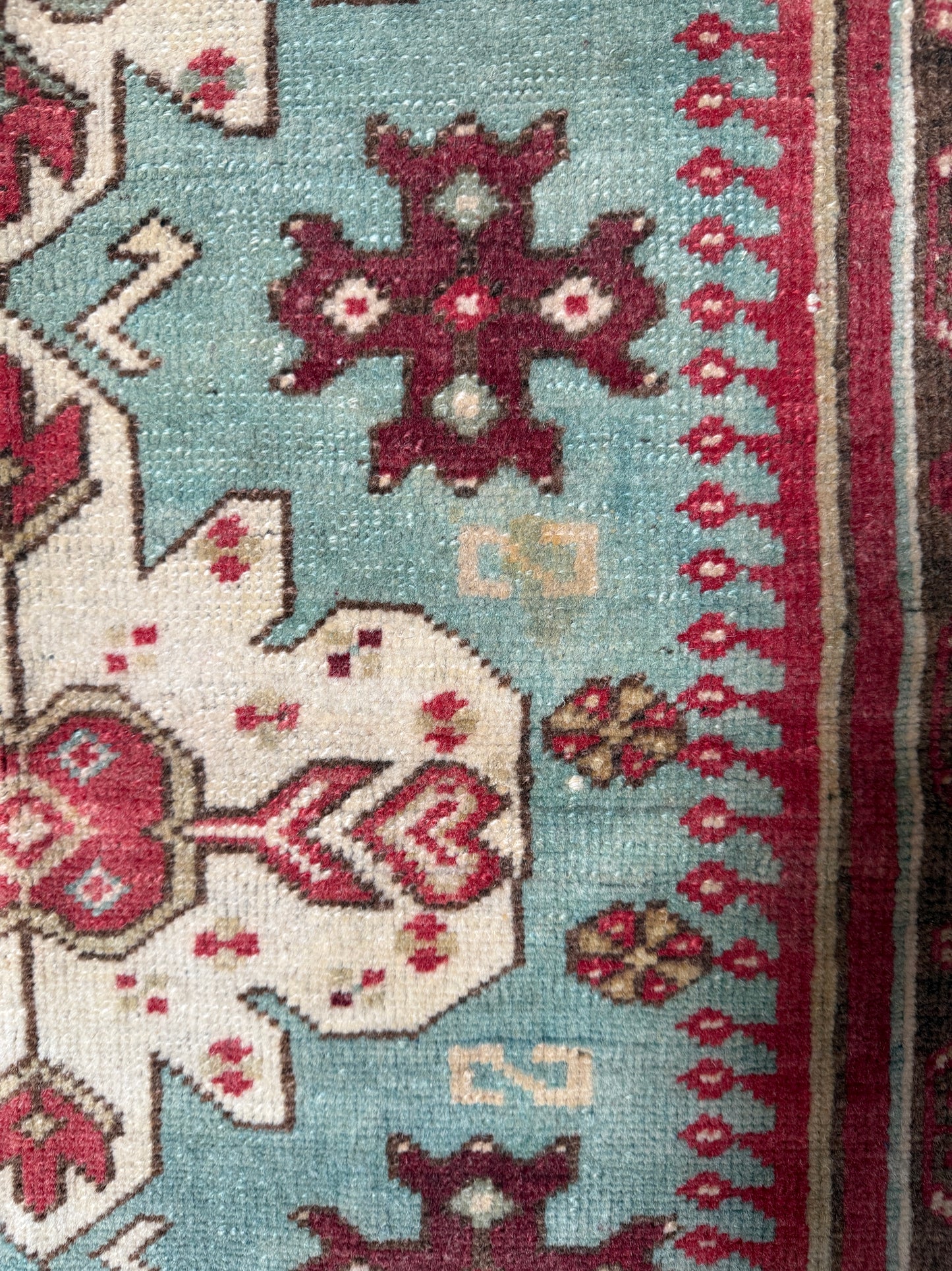 Vintage Turkish Rug No. R1216 - 2.4’x6.1’