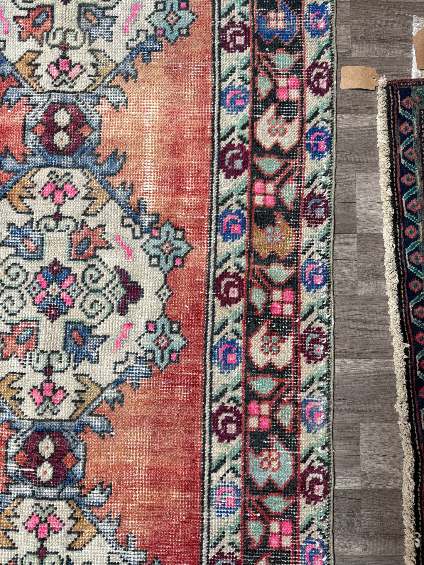 Vintage Turkish Rug No. R1215 - 3.1’x9.8’
