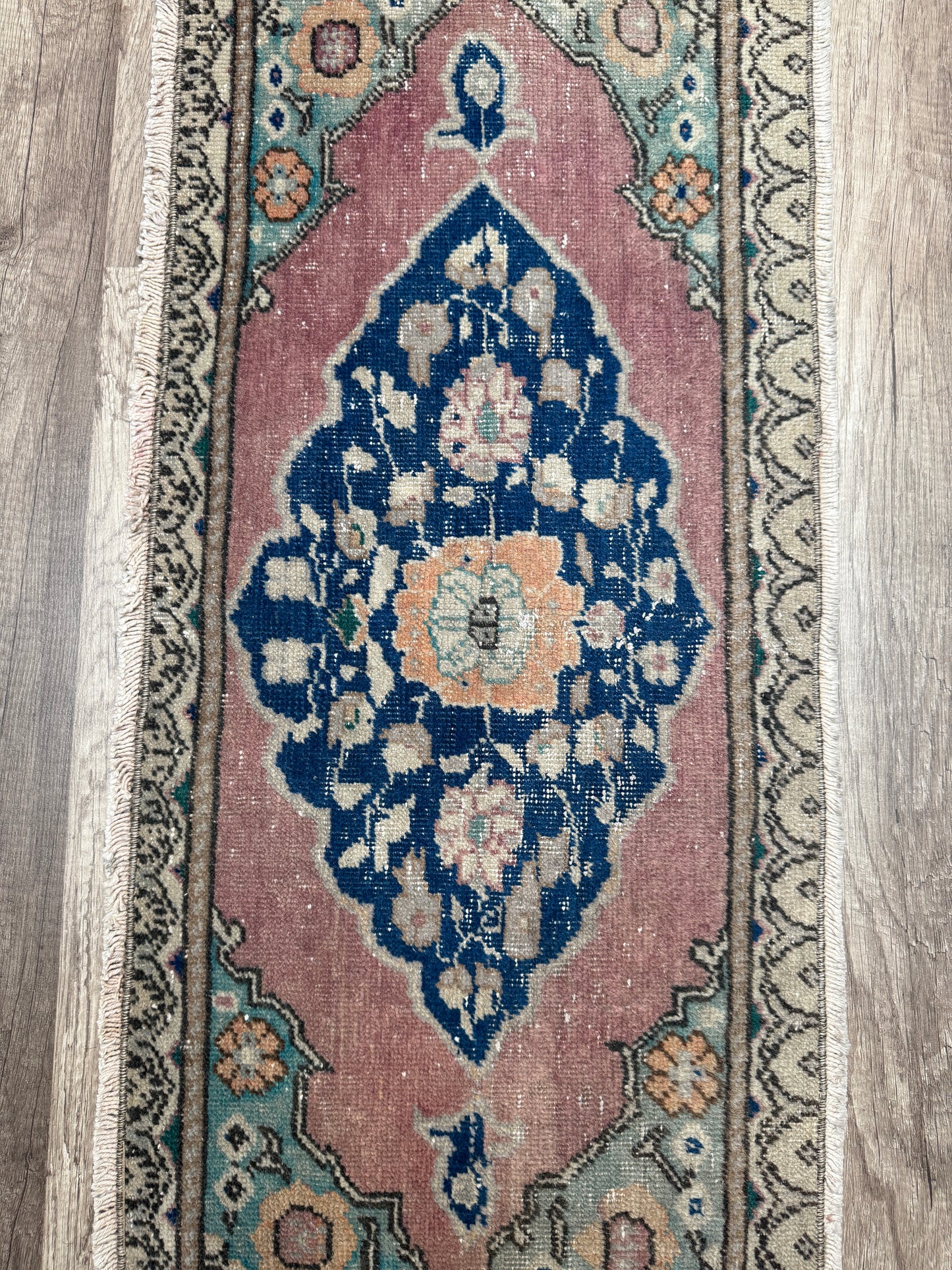 Vintage Turkish Mini Rug 1.3’x2.9' - No. 708