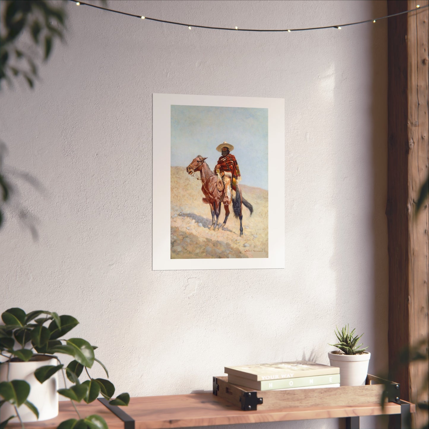 A Mexican Vaquero Giclée Print