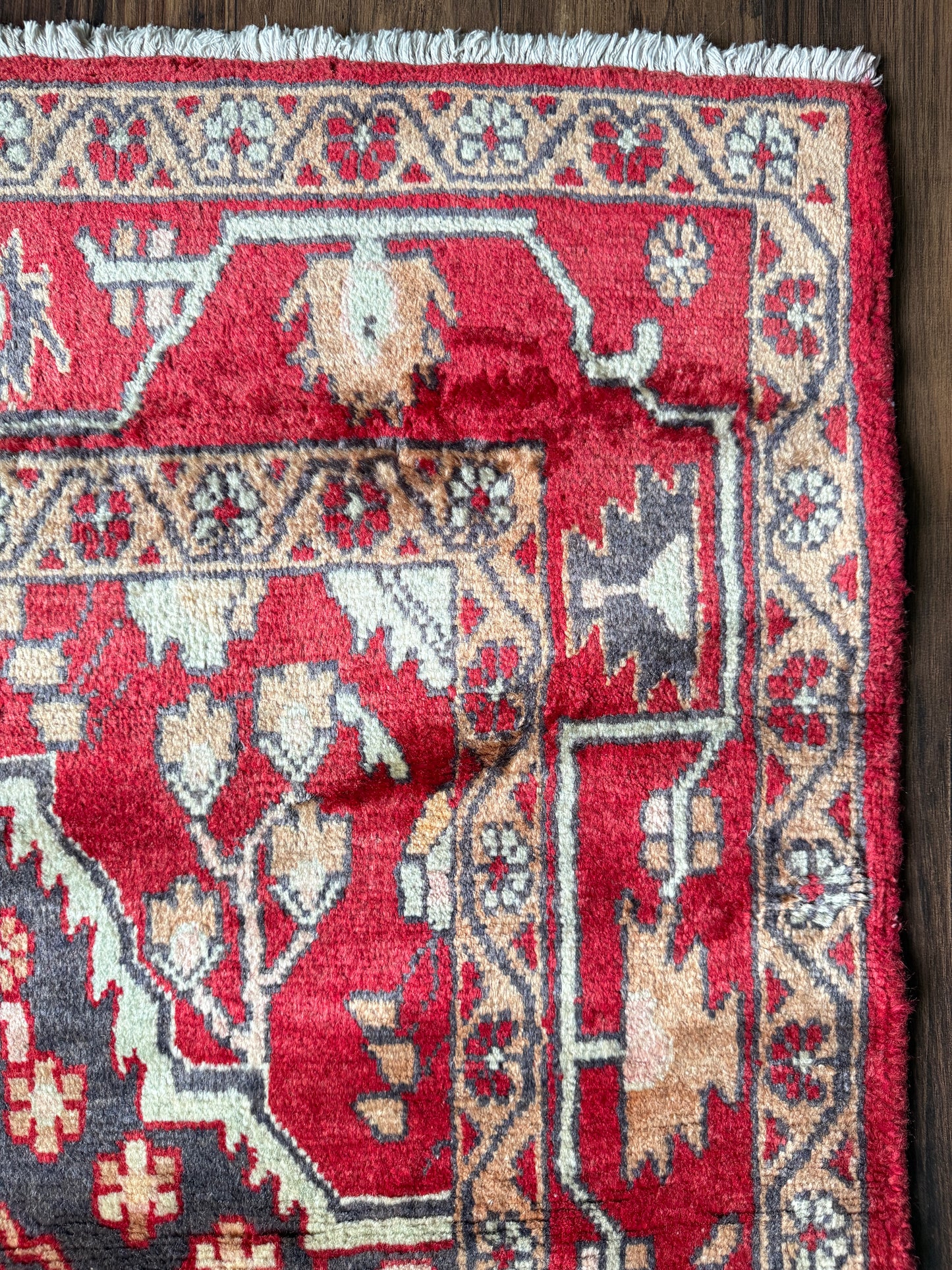 Vintage Persian Style Rug No. A1208 - 4.3’x6.7’