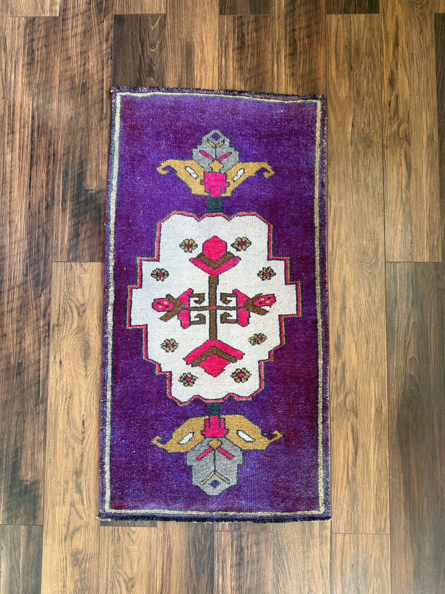 Vintage Turkish Mini Rug 1.8’x3.5' - No. 730