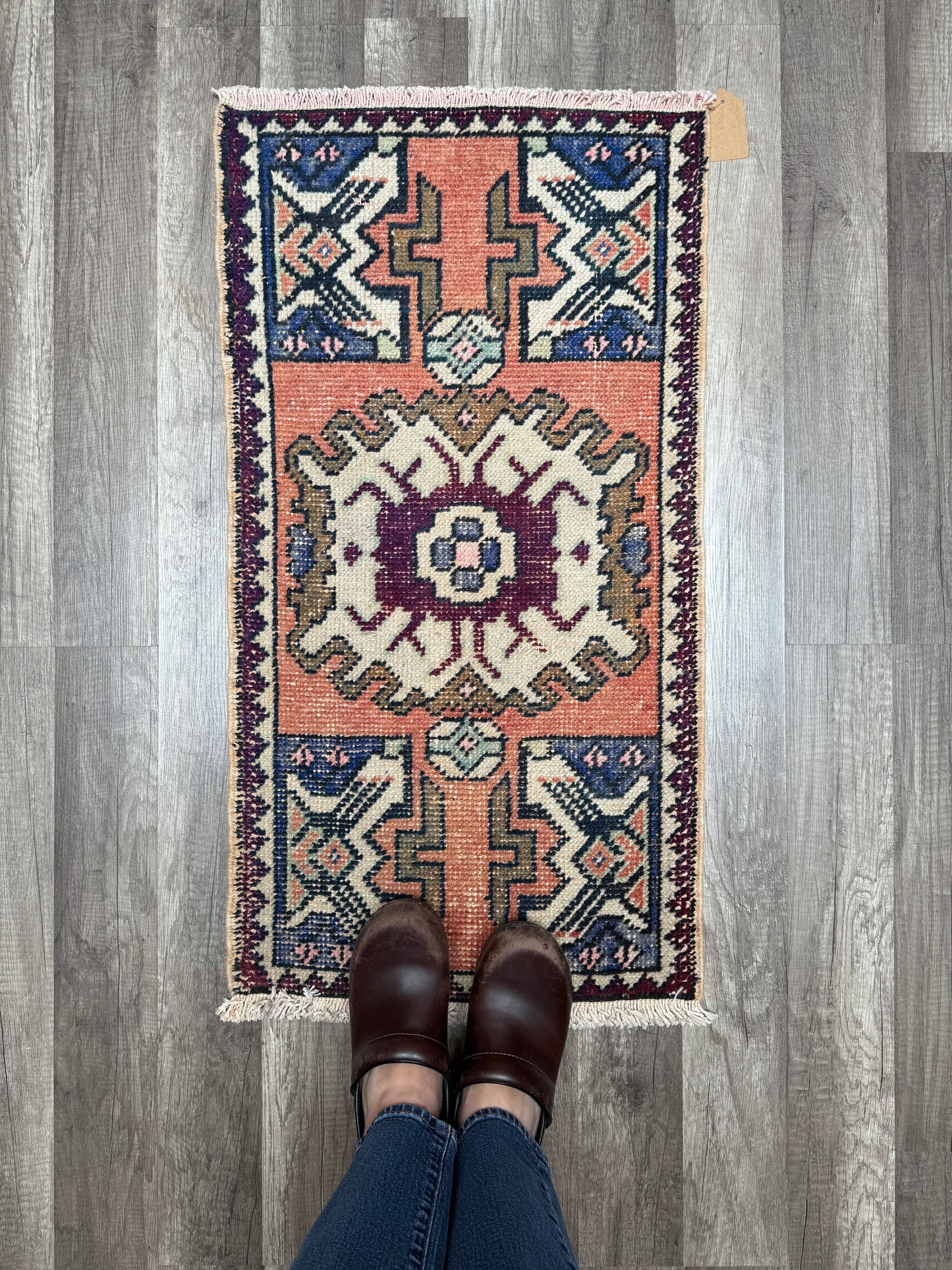 Vintage Turkish Mini Rug 1.6’x3' - No. 685