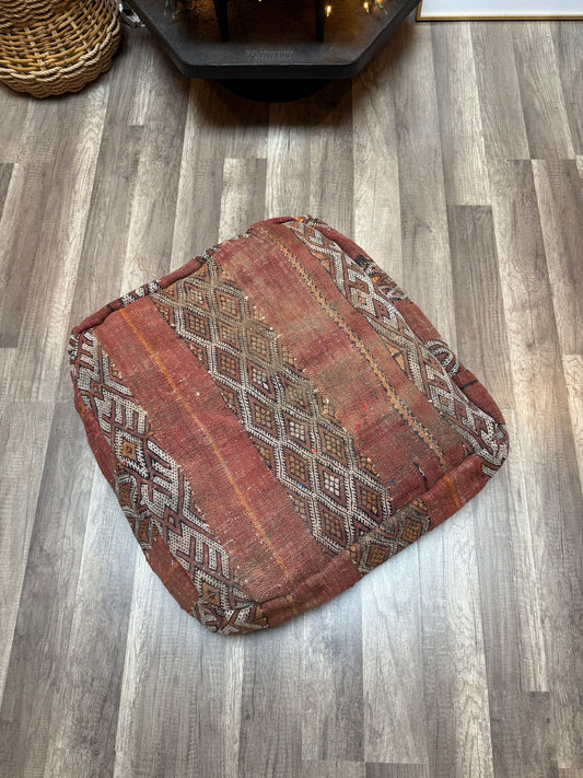 Moroccan Rug Floor Pouf / Pet Bed #370