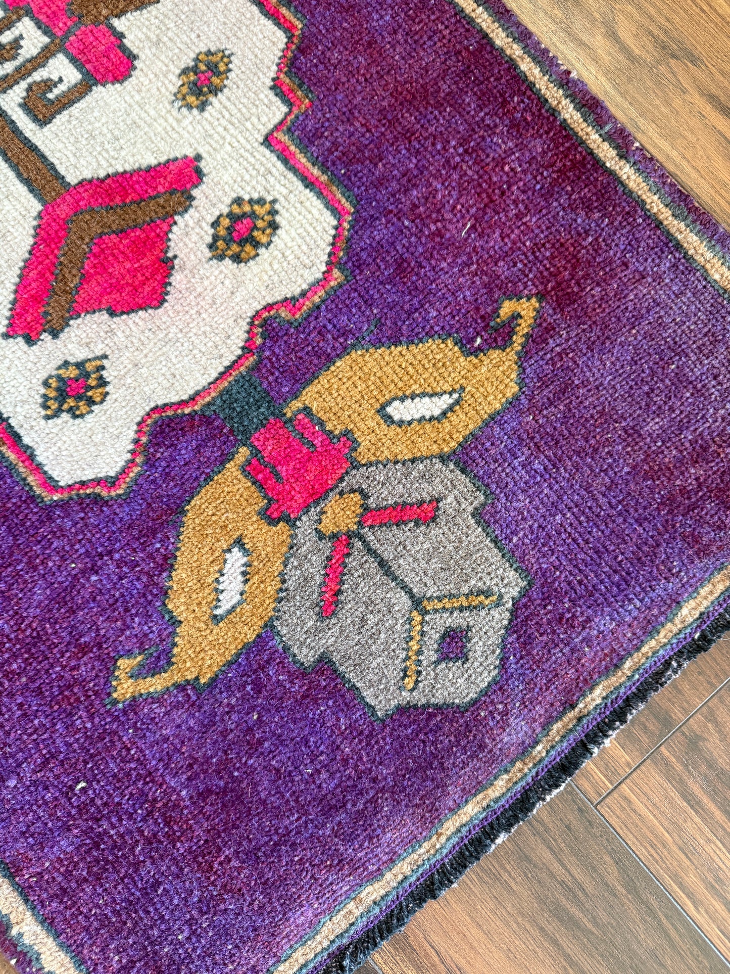 Vintage Turkish Mini Rug 1.8’x3.5' - No. 730