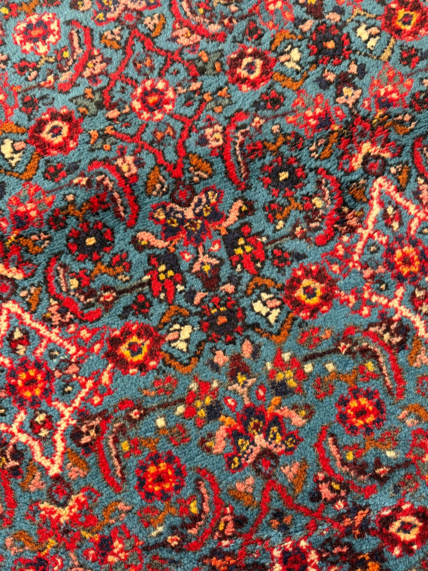 Vintage Persian Hamdan Area Rug No. A1197 - 2.9'x4.3'