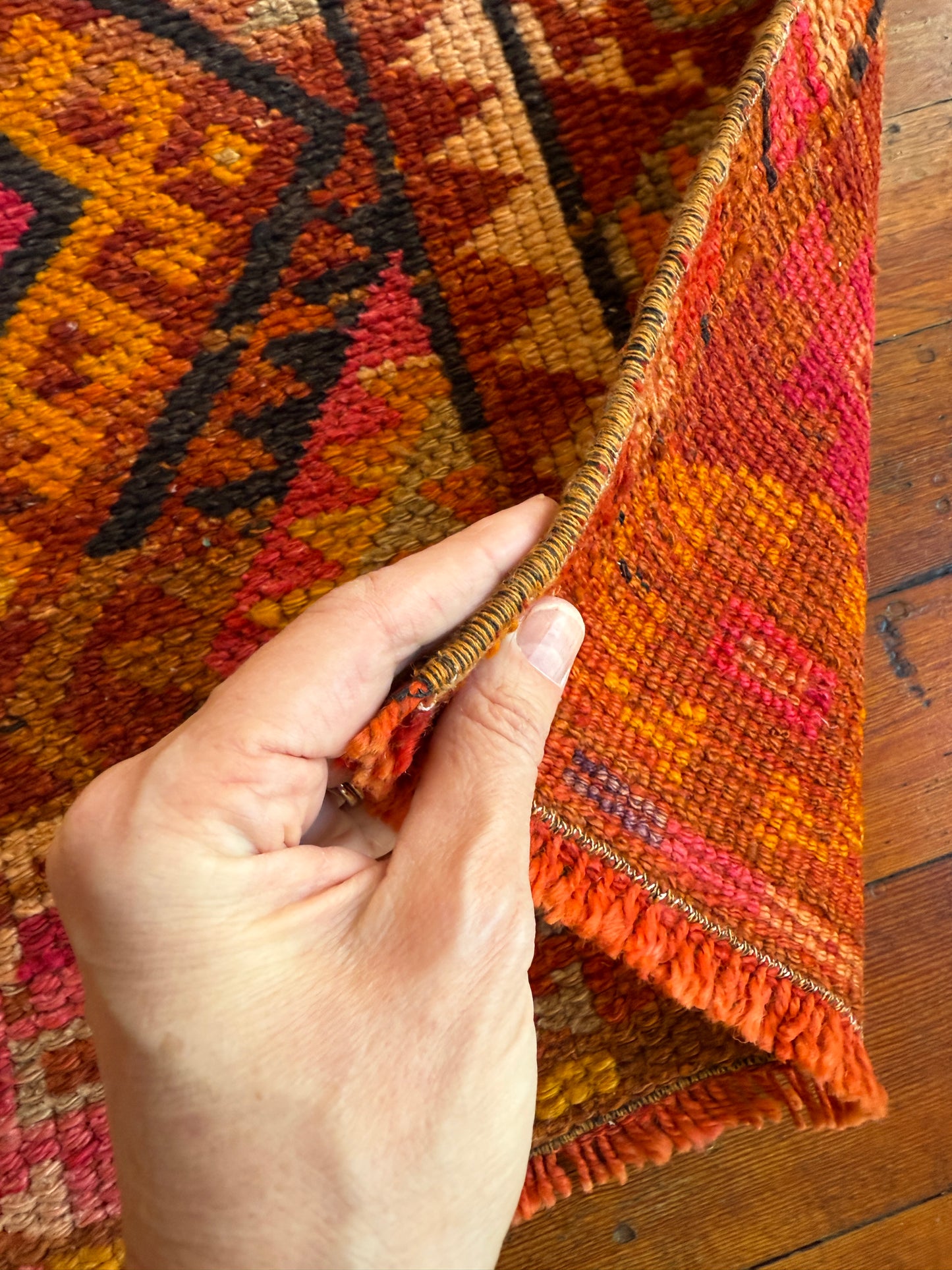 Vintage Turkish Runner Rug No. R1190 - 2.8' x 7.6'