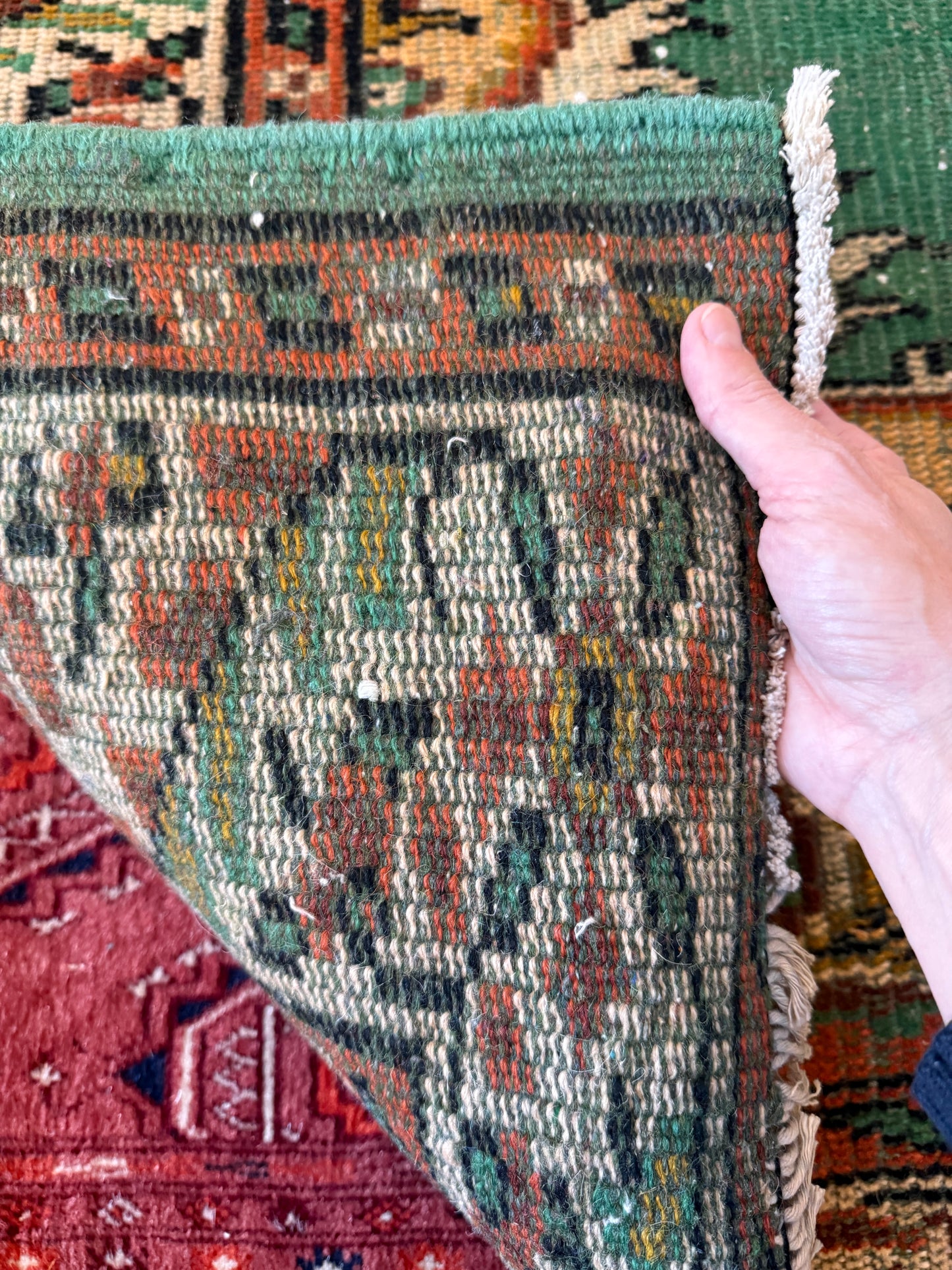 Vintage Turkish Area Rug No. A1192 - 5.8'x8.5'