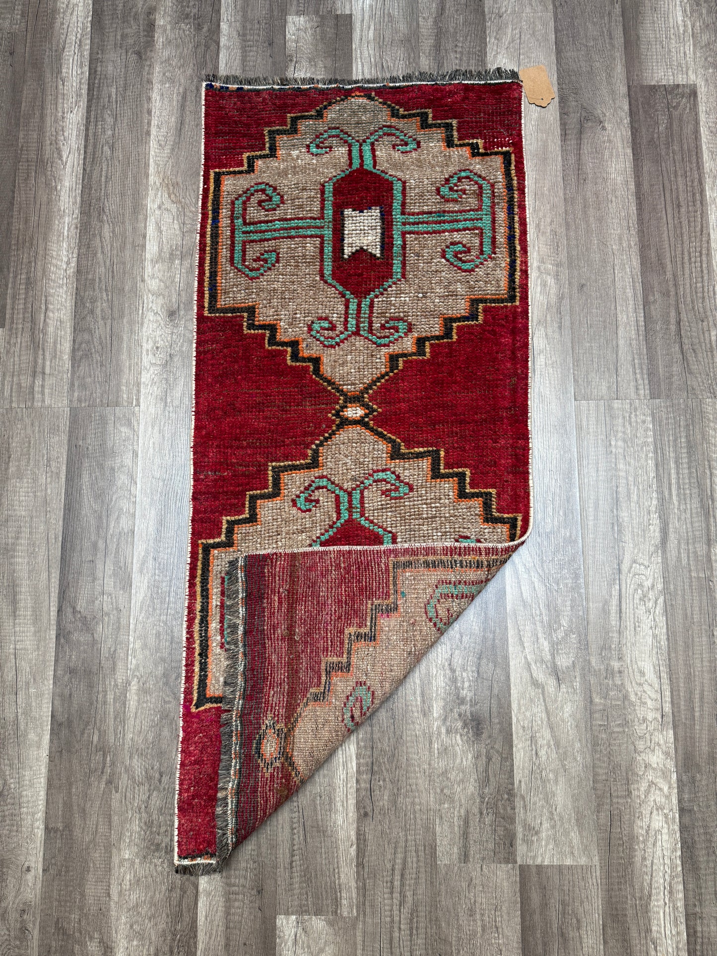 Vintage Turkish Mini Rug 1.6’x3.7' - No. 688